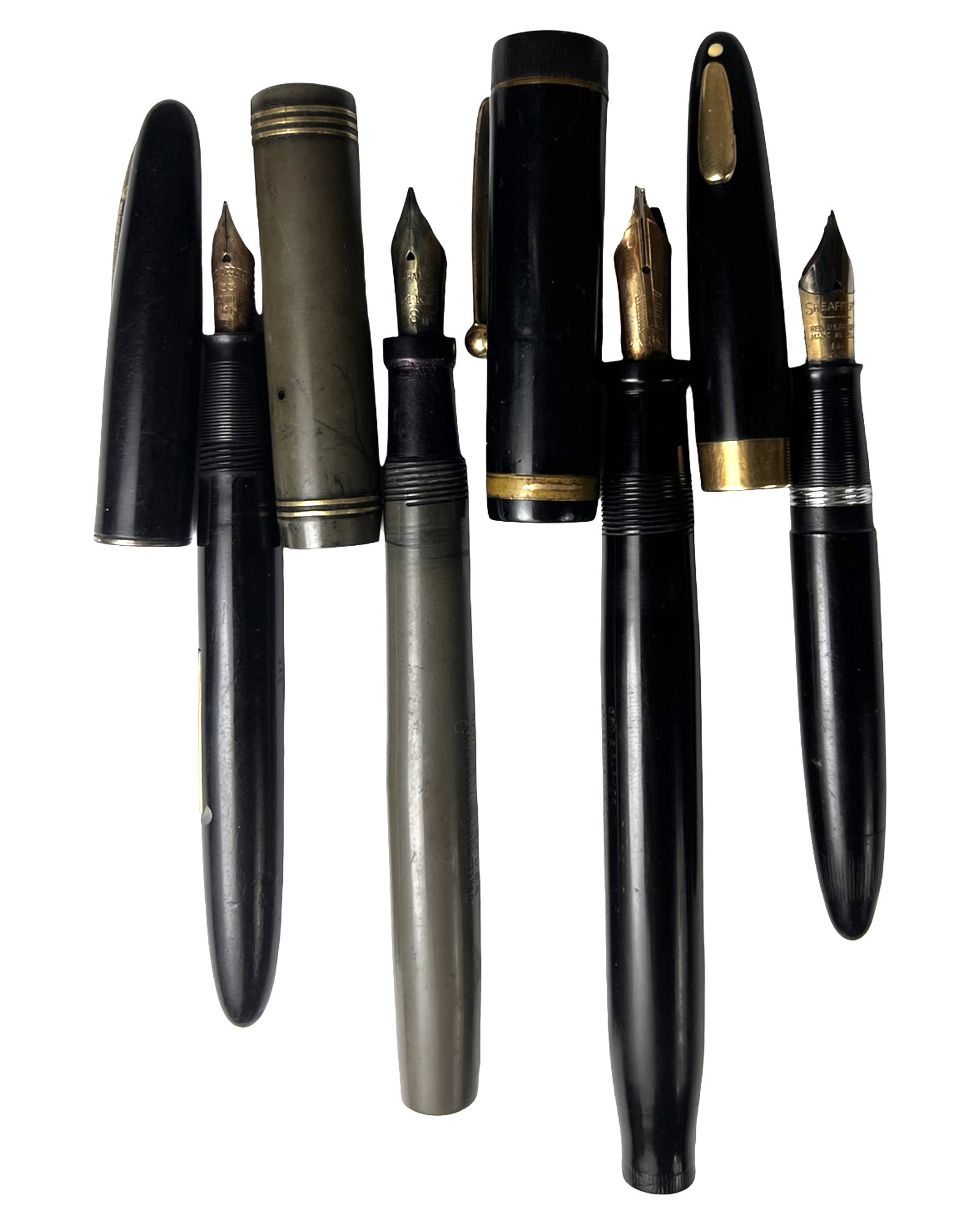 Vintage Fountain Pens- Parker, Sheaffer- 14k Nibs (1 of 4)