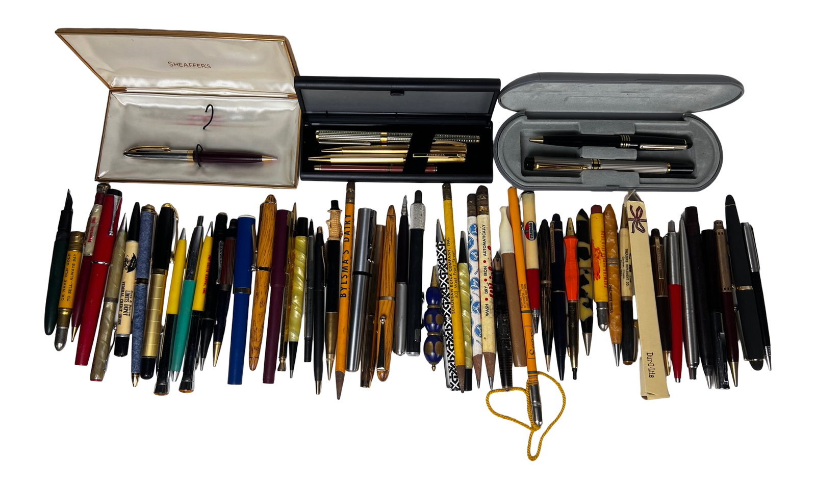 Large Vintage Pen and Pencil Lot Sheaffer Parker (1 of 4)