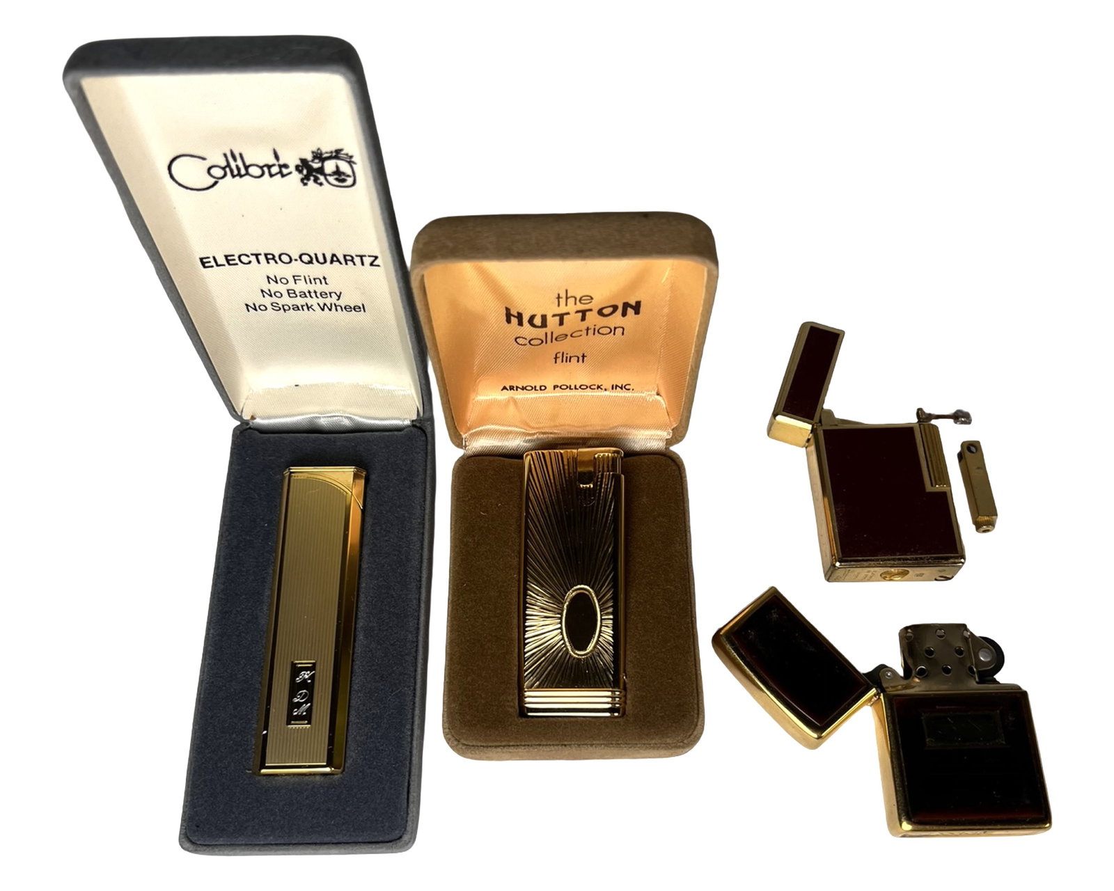 Vintage Lighter Lot - Zippo , S.T. Dupont, Colibri (1 of 4)