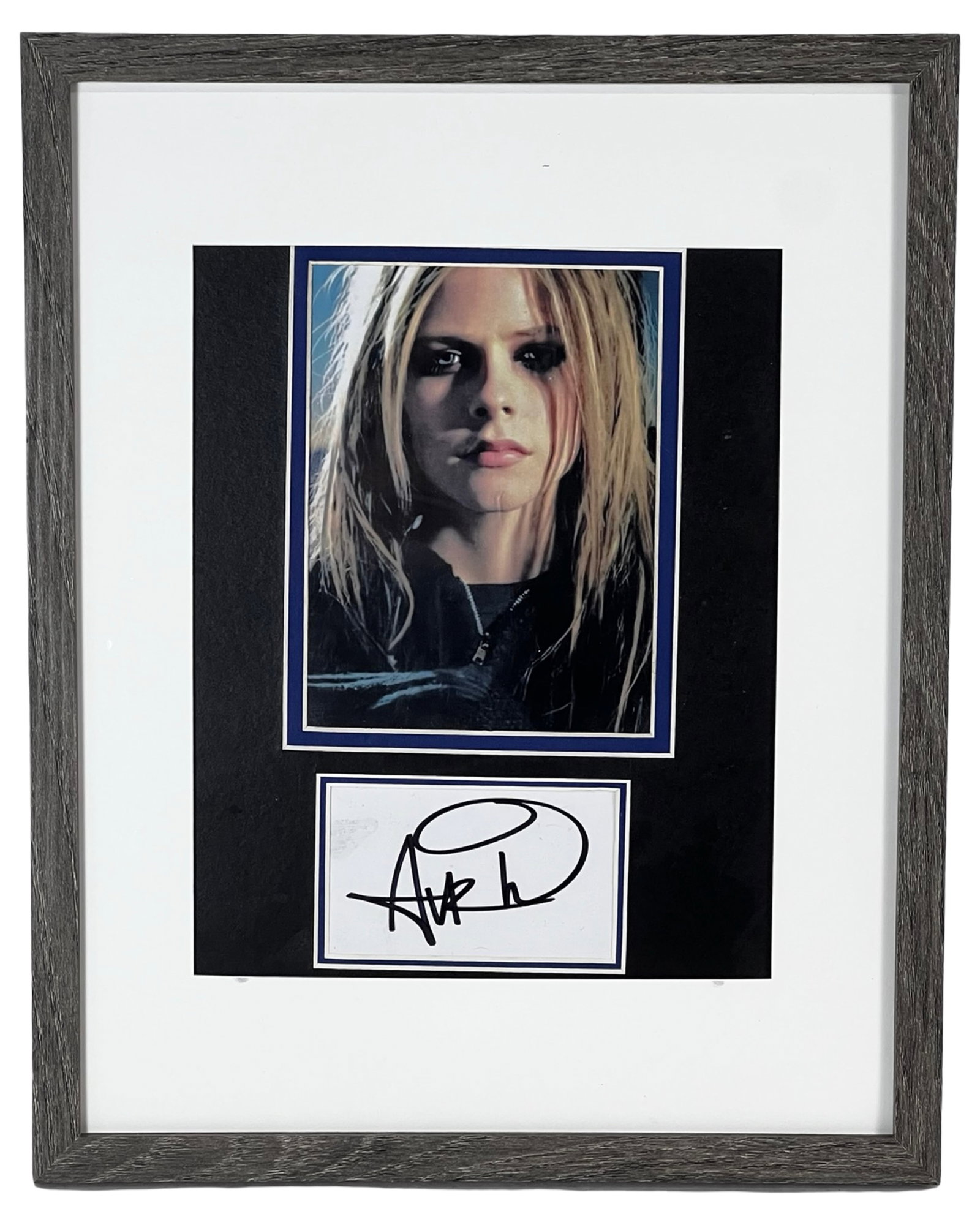 Avril Lavigne Autograph Signature Display w Photo (1 of 3)
