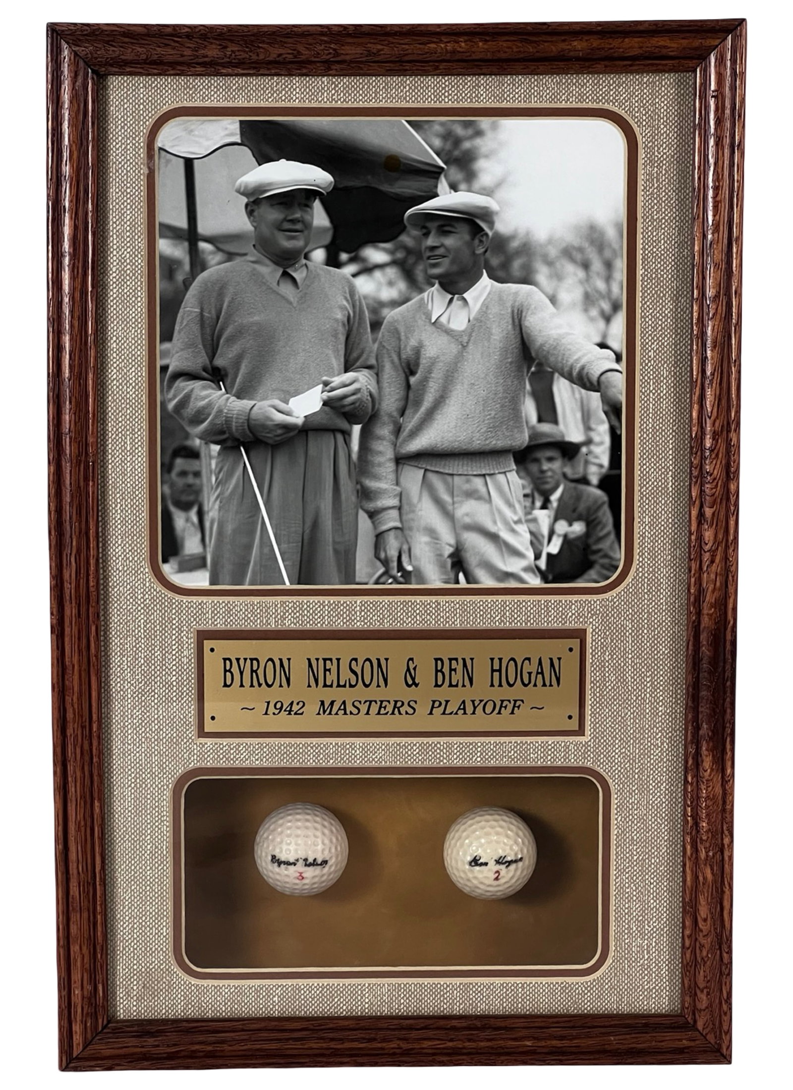 Byron Nelson & Ben Hogan 1942 Masters Playoff Disp (1 of 5)