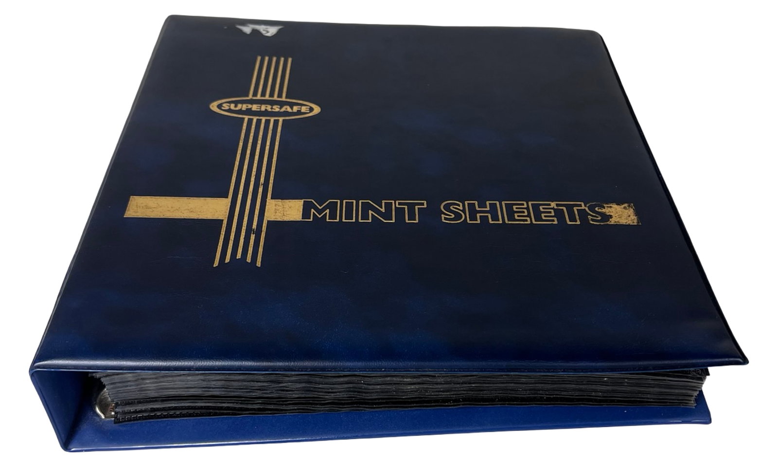 Vintage US Postage Uncancelled Stamp Sheets Blocks: Extensive collection of vintage United States postage stamp sheets housed in a binder, all mint and uncancelled. This group includes a wide variety of commemorative and themed issues spanning popular