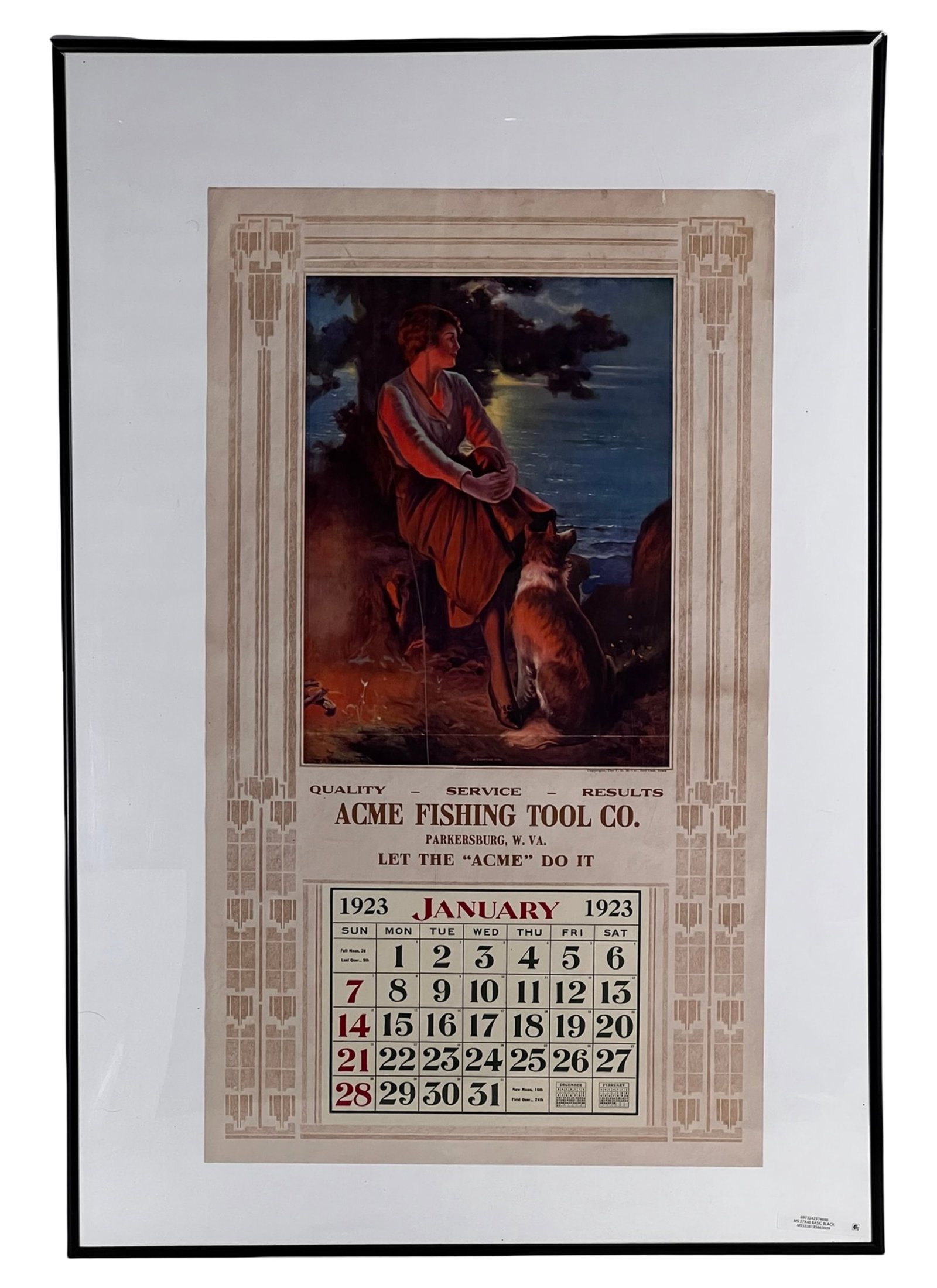 1923 Thos. D. Murphy Co. Salesman Sample Calendar (1 of 4)