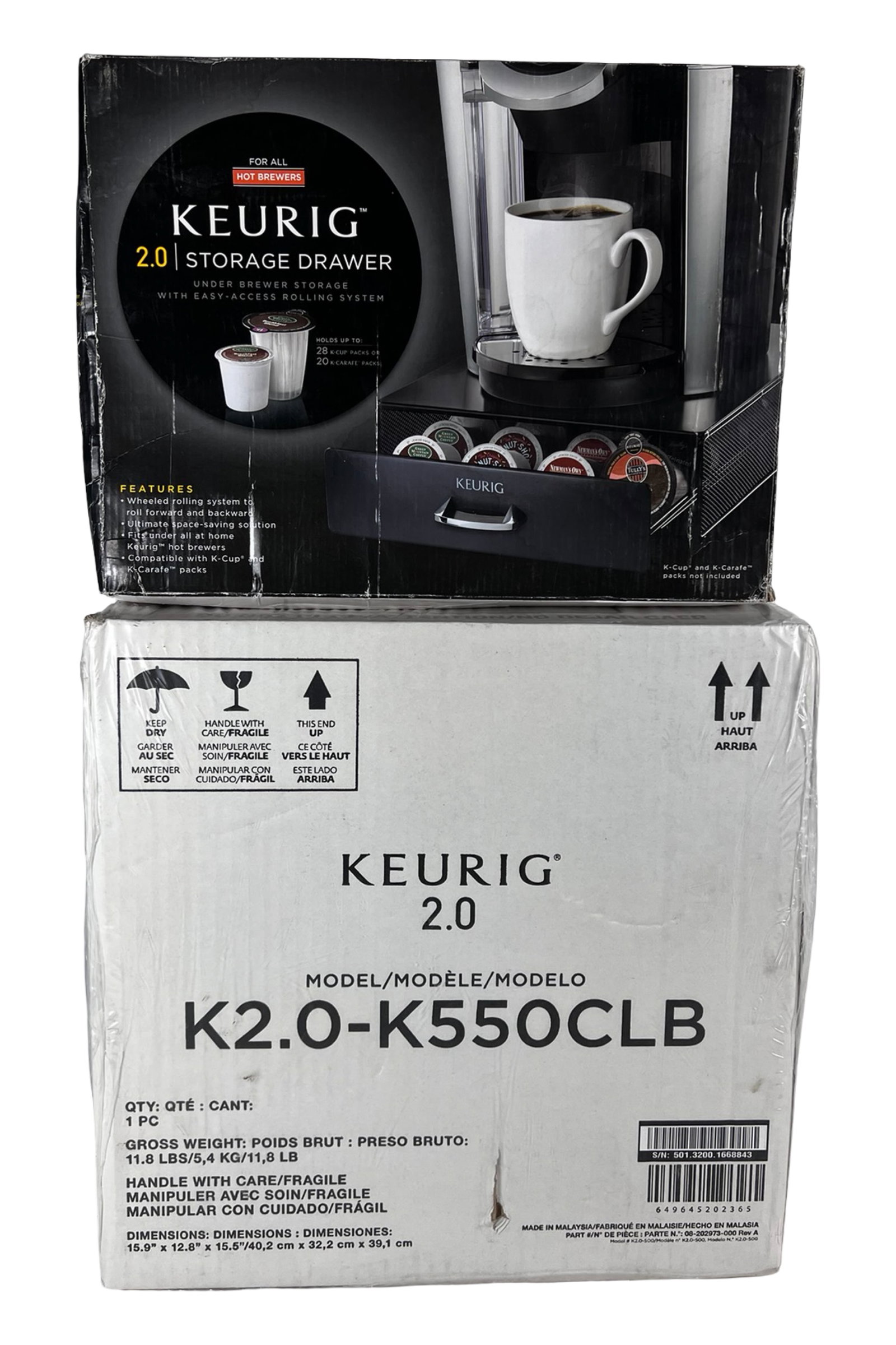 Keurig 2.0 K550CLB Coffee Maker System- New (1 of 1)