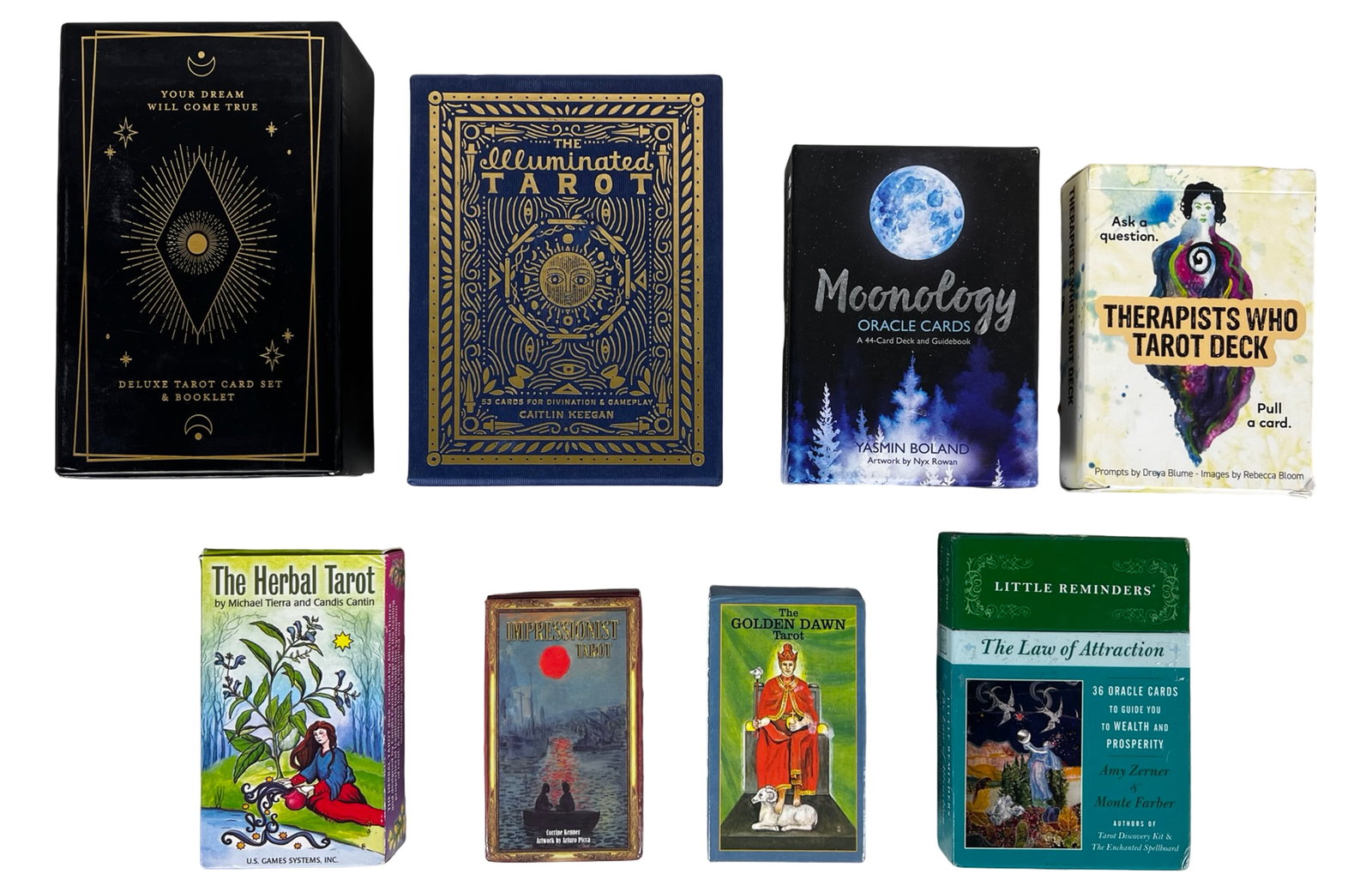 Tarot, Fortune Telling & Oracle Card Deck Lot (1 of 3)