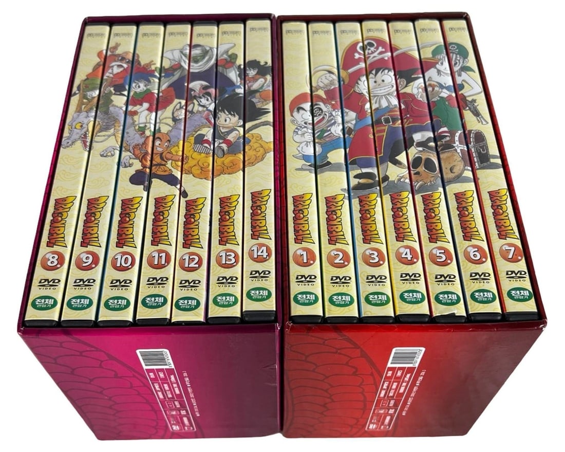 Dragon Ball Z Korean Release DVD Box Set Vol 1-14 (1 of 4)
