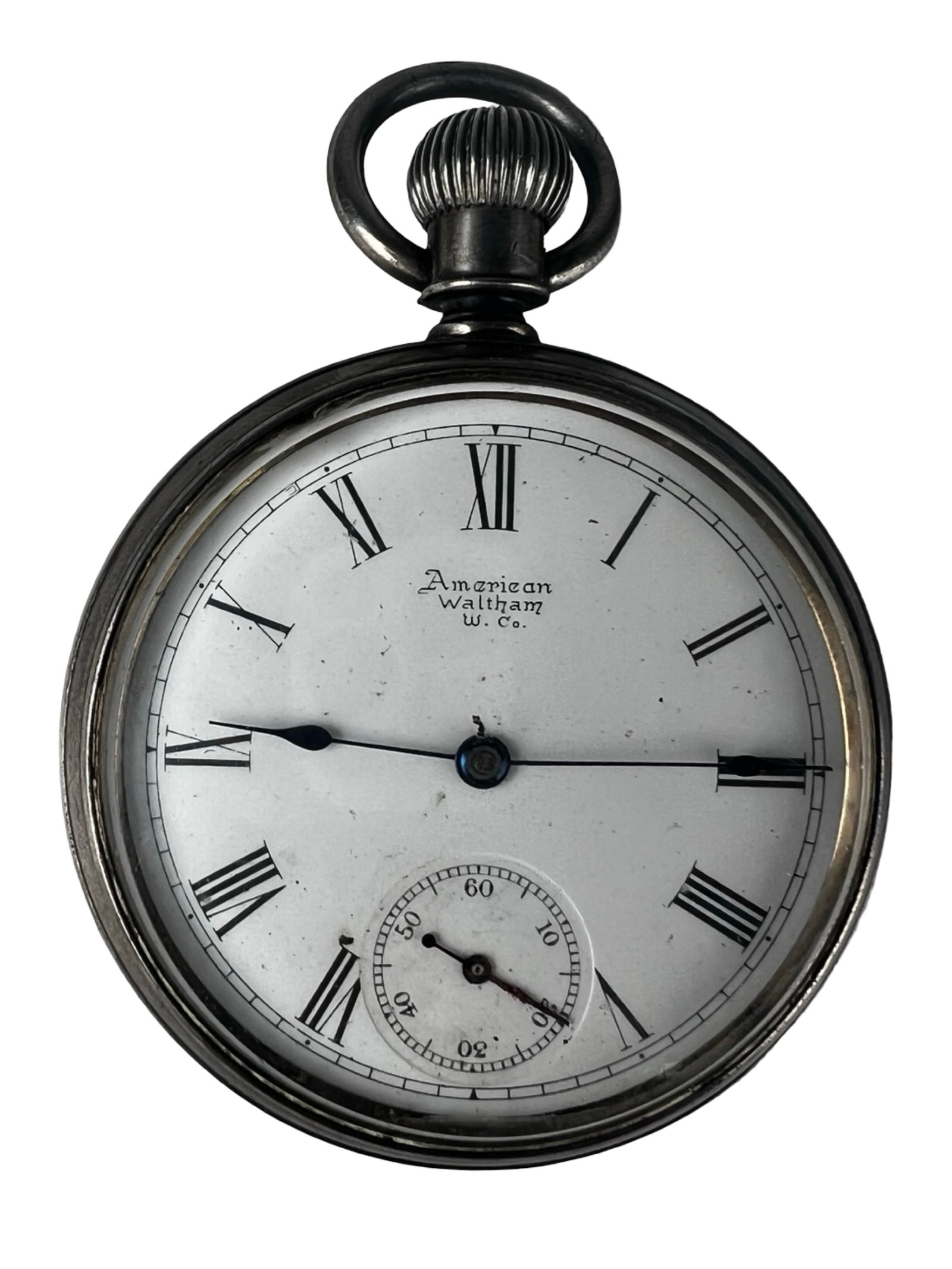 Antique American Waltham Pocket Watch: Antique American Waltham Pocket Watch. Shows soem age related wear, not running condition.