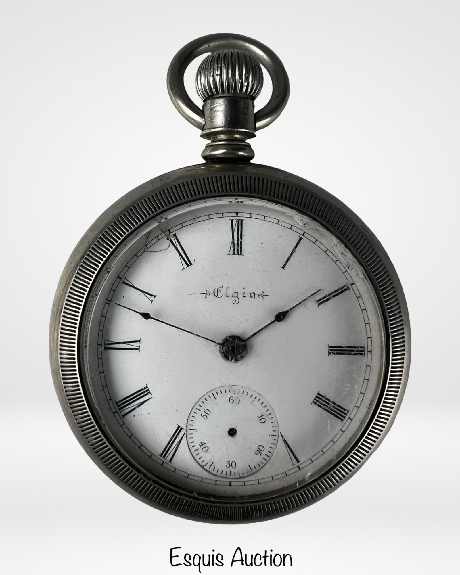 Antique Elgin Pocket Watch: Antique Elgin Pocket Watch. As Found Condition, no Second hand, non-running.