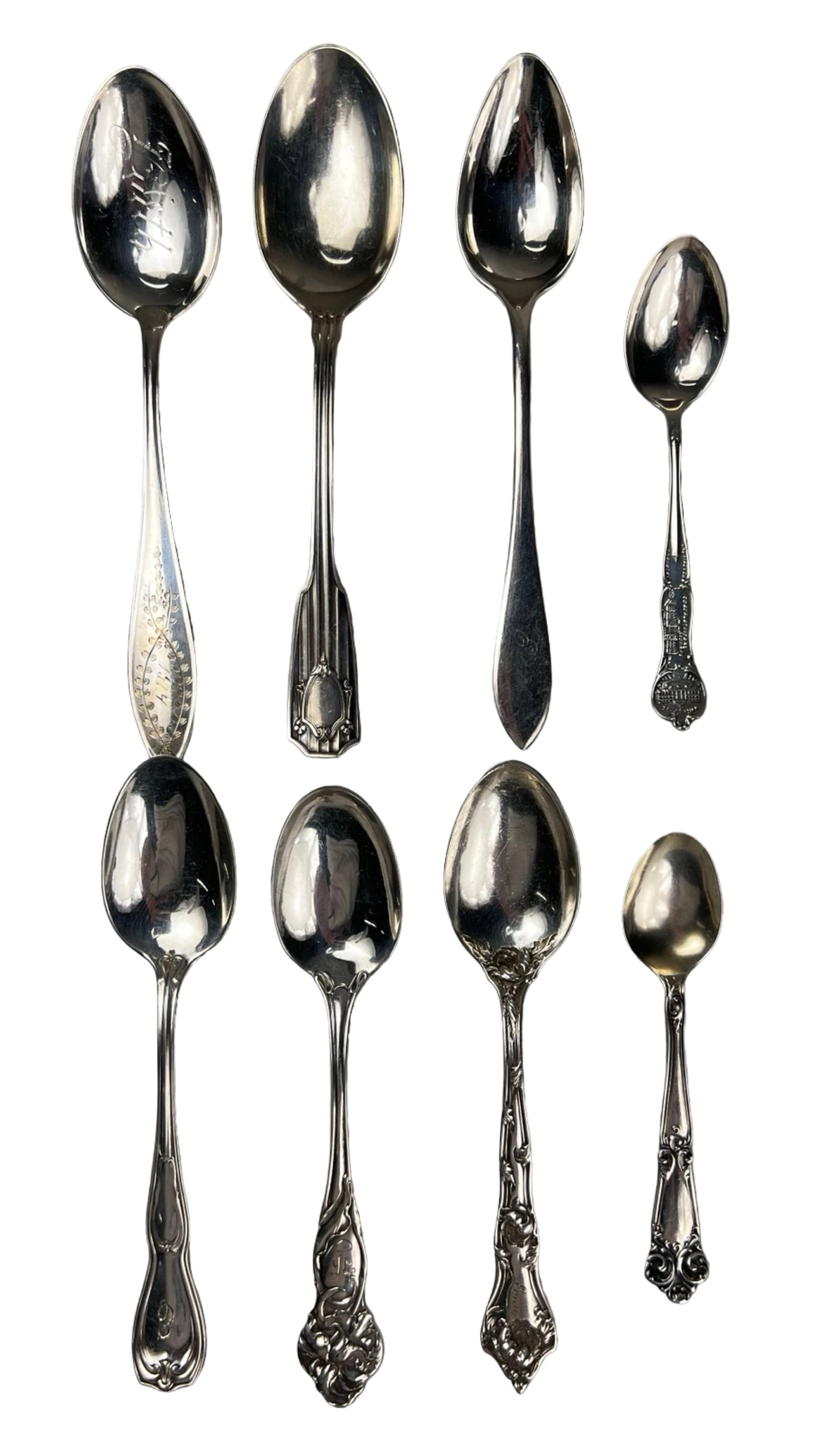 Antique & Vintage Sterling Silver Spoon Assortment (1 of 3)
