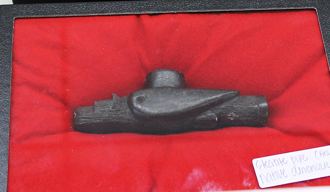 Native American Steatite Pipe: Native American Steatite Pipe