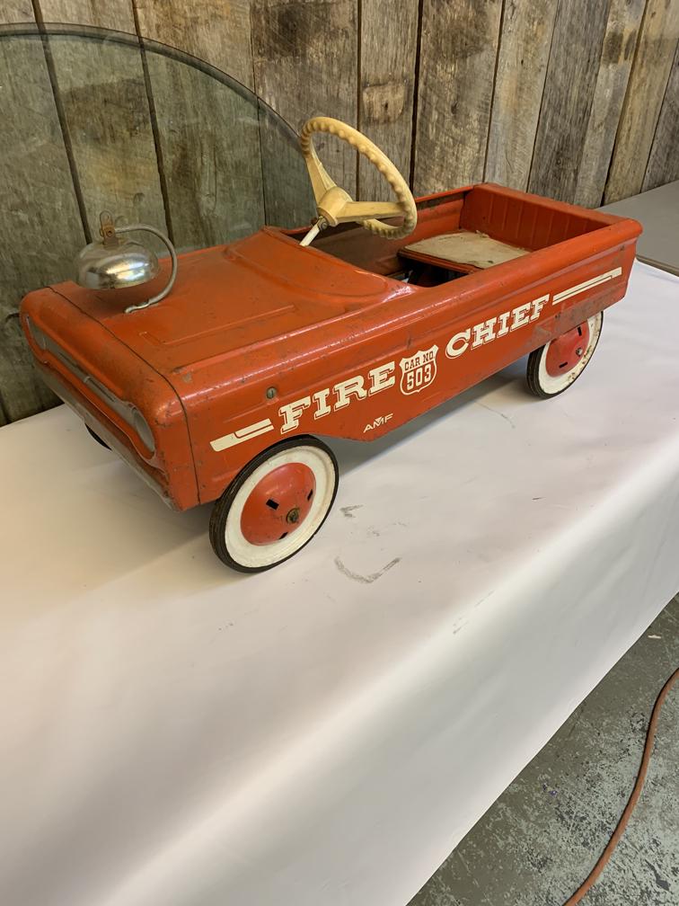 amf fire chief pedal car