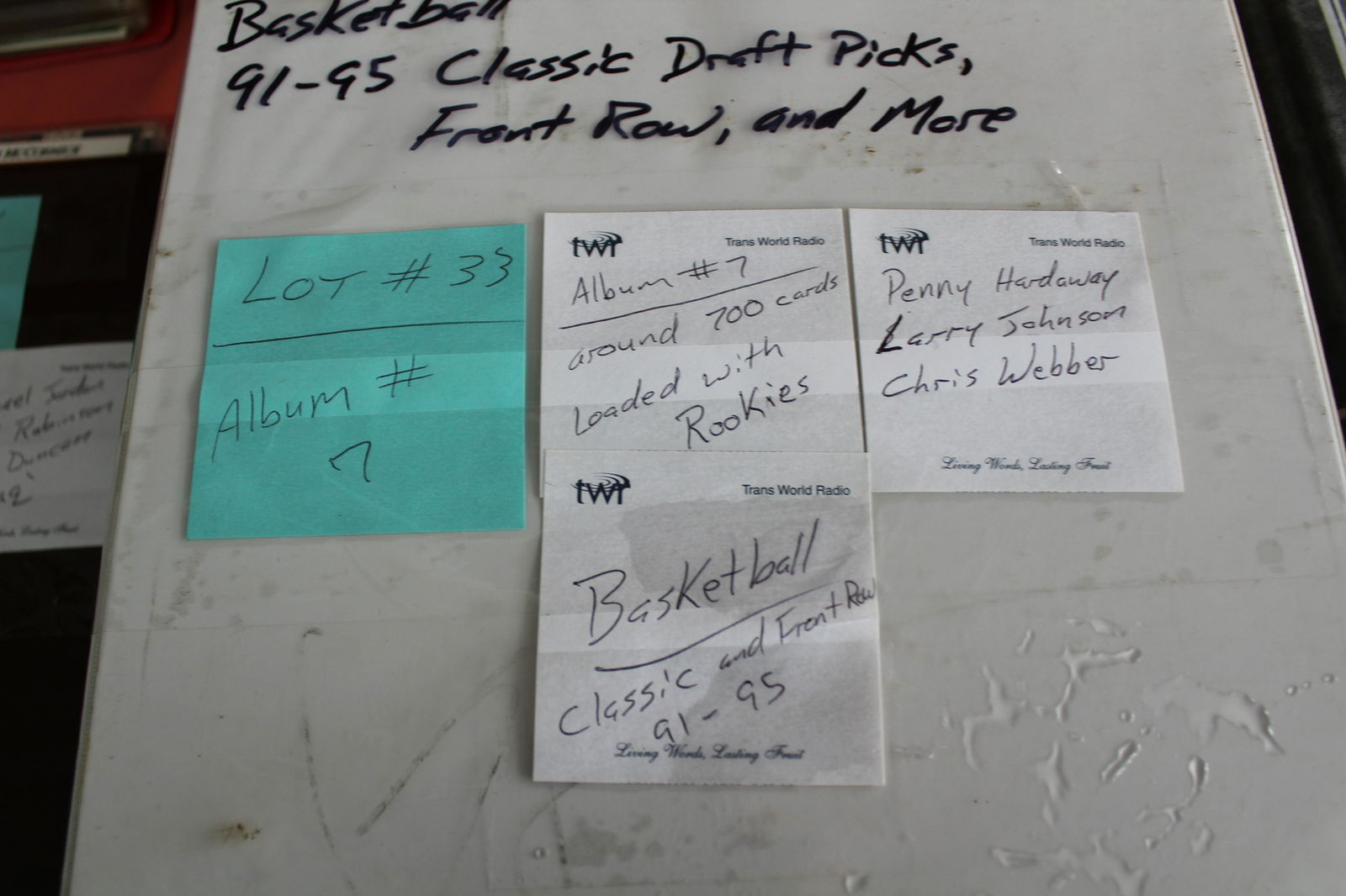 Album of misc. 1991-93 Classic, Front Row, '92 Star: Penny Hardaway, Larry Johnson, Chris Weber, much more