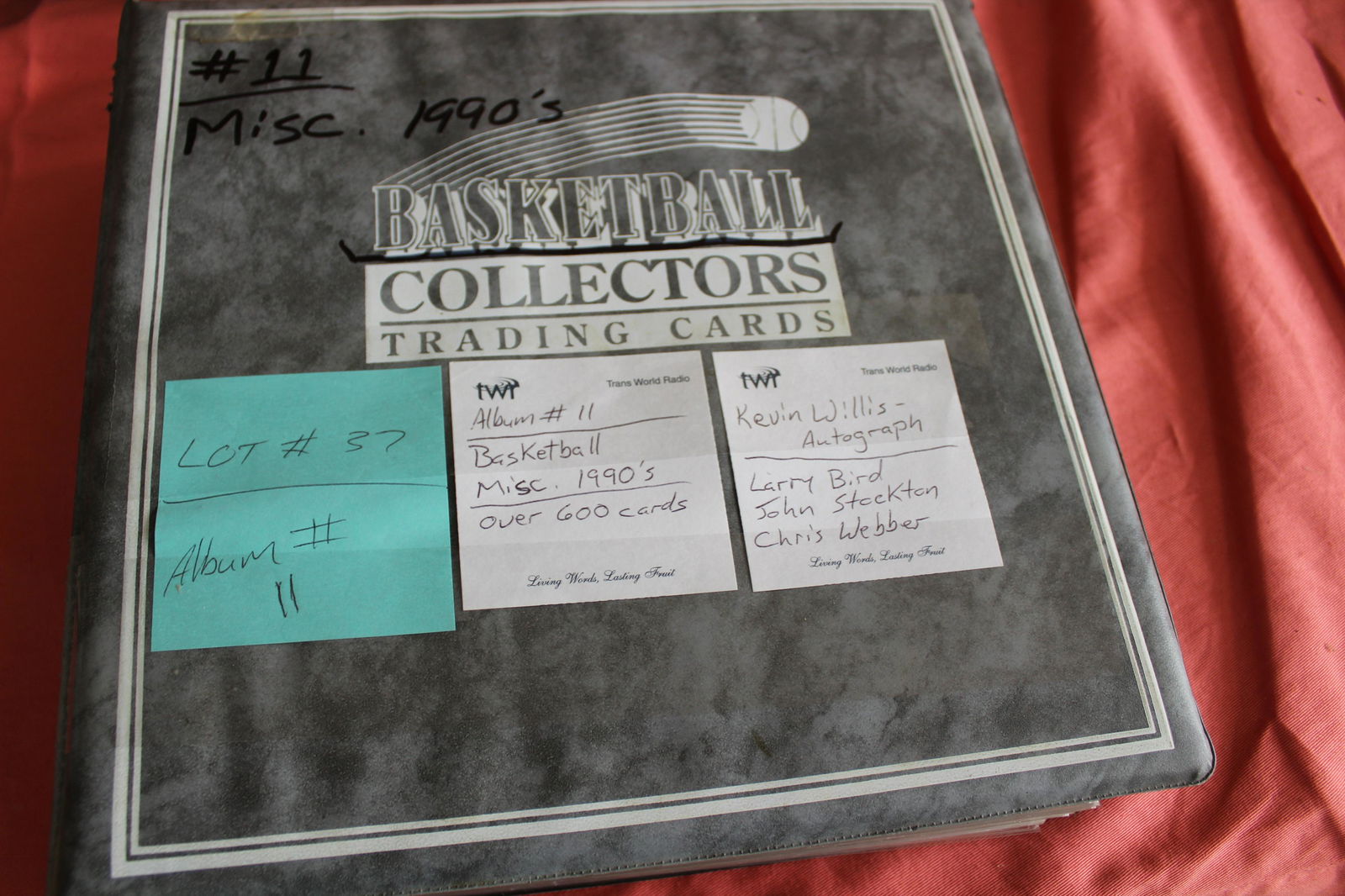 Album of misc 1990s basketball cards, Kevin Willis (1 of 20)