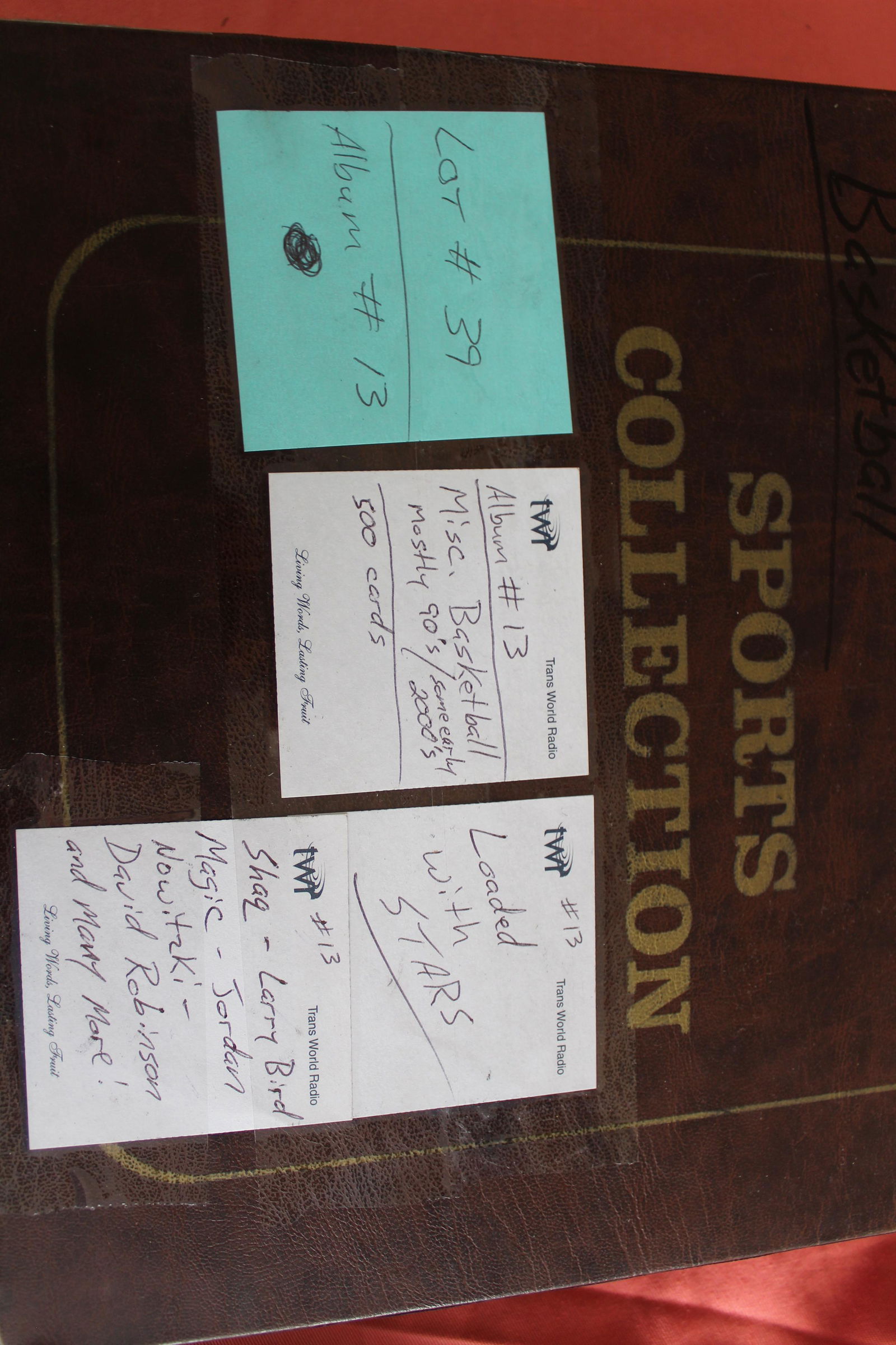 Album of misc. basketball cards, 1990s some early (1 of 20)