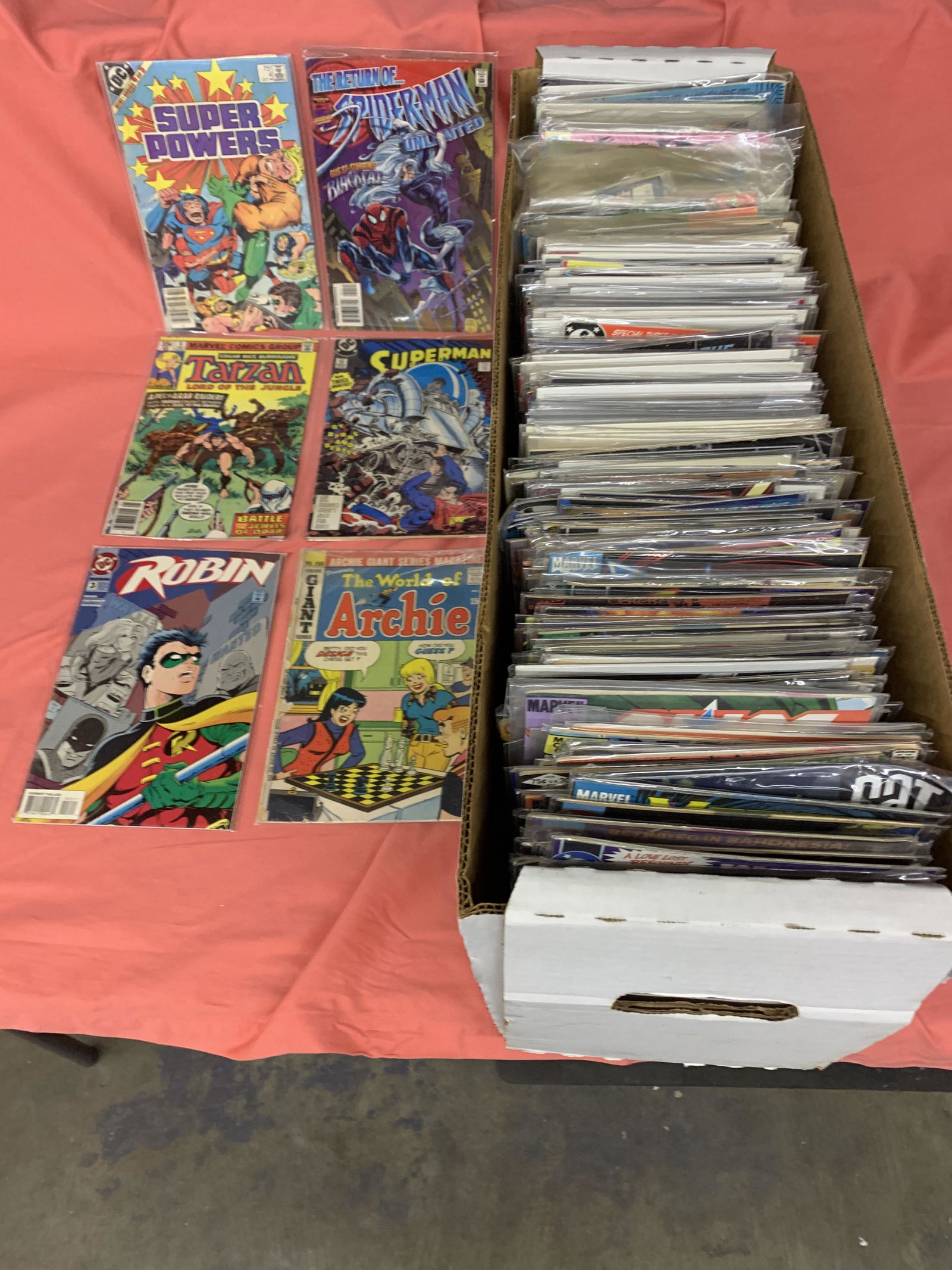 Large box of misc. comic books (1 of 1)