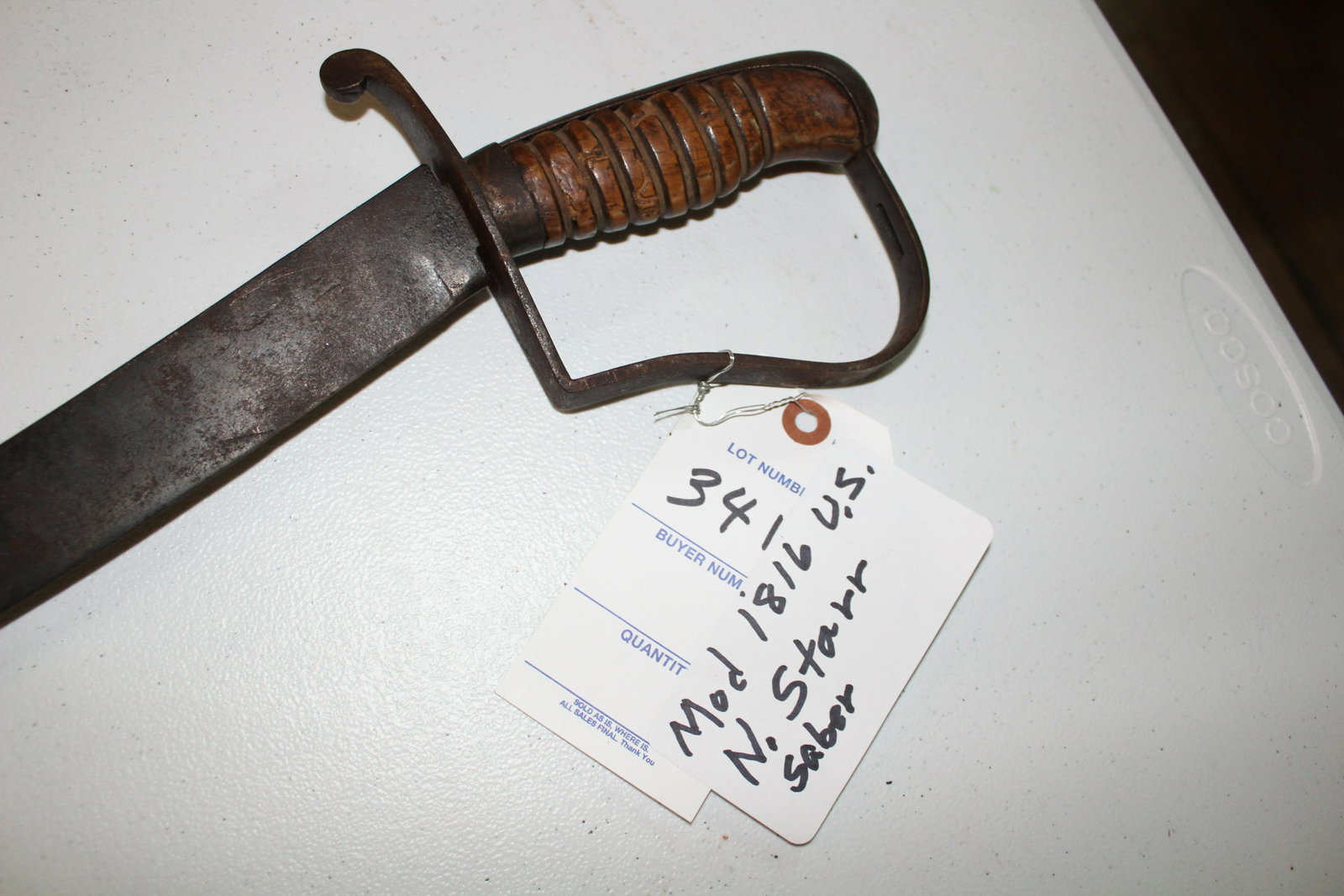 Model 1816 U.S. Nathan Starr saber: Model 1816 U.S. Nathan Starr saber