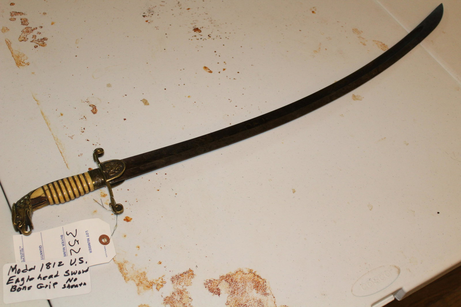Model 1812 U.S. eagle head sword: Model 1812 U.S. eagle head sword NO sheath