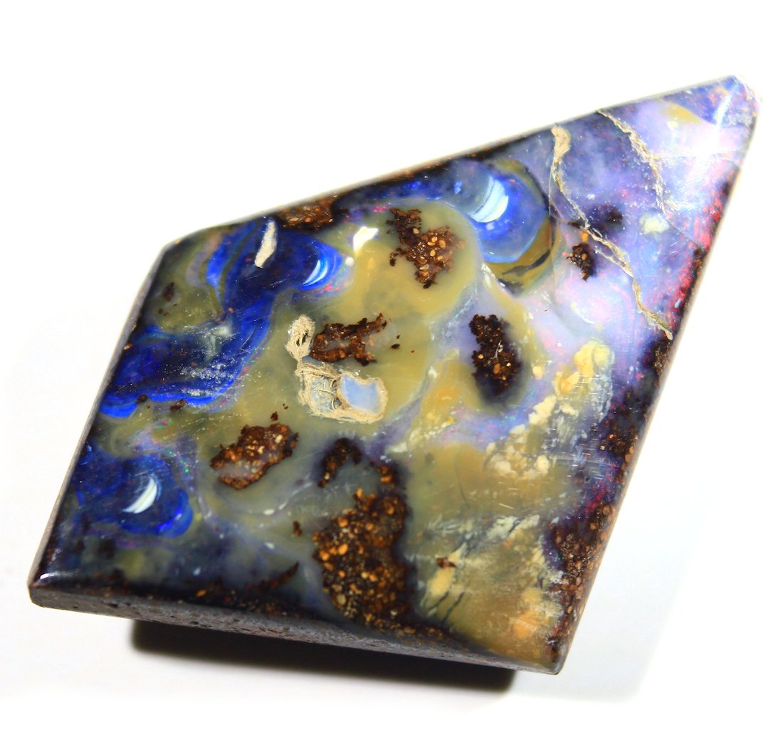 Cts.24.60 Natural Australian Boulder Opal - (1 of 7)