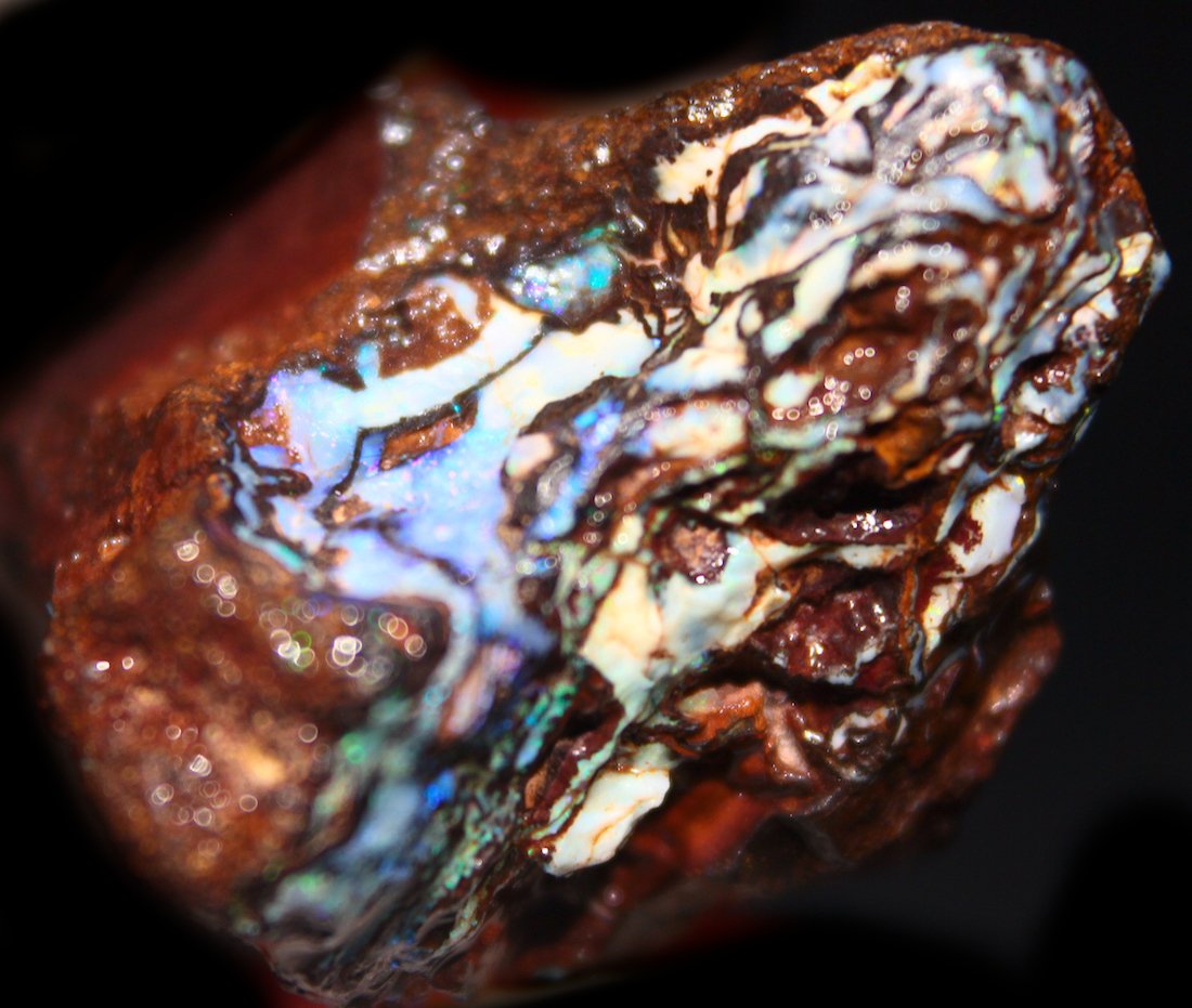 Cts. 33.70 Australian Boulder Opal Specimen (1 of 10)