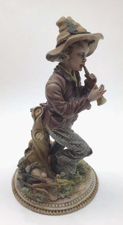 Italian Capo de monte Franceschelli Boy Statue (1 of 5)
