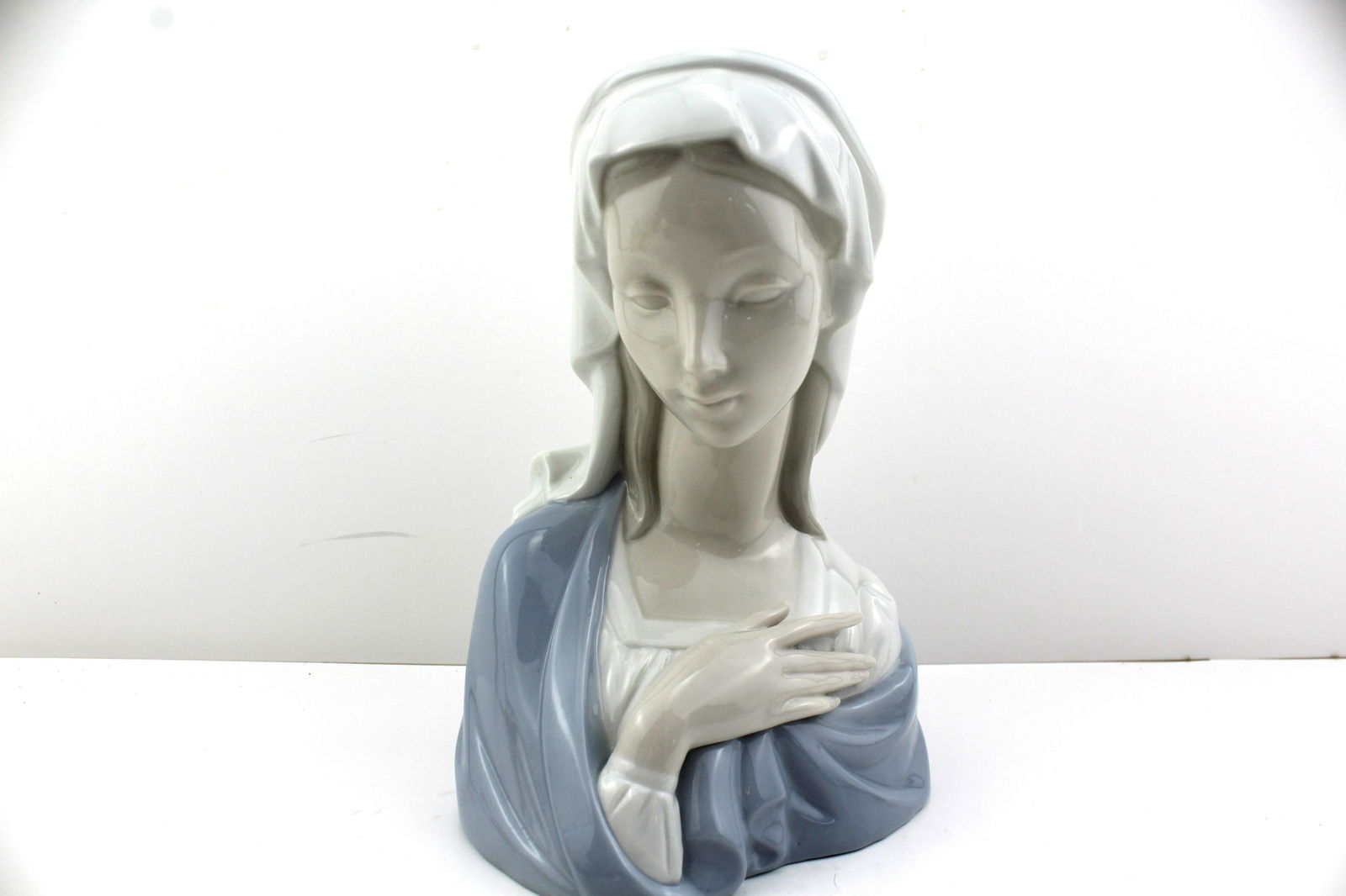 Lladro Retired Madonna Virgin Mary Head Bust (1 of 2)