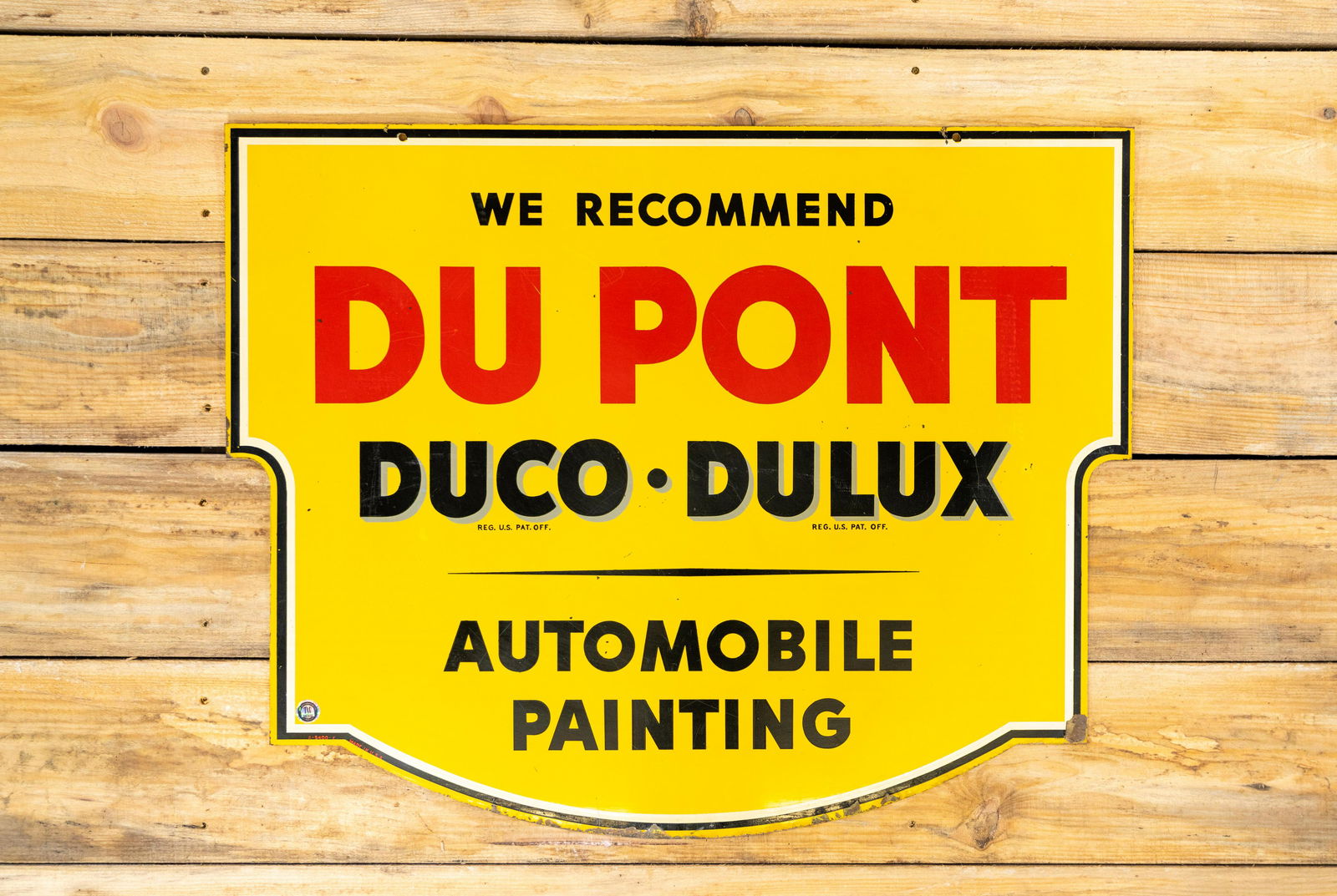 Recommend DuPont Automobile Painting DS Metal Sign 8.5 (1 of 2)