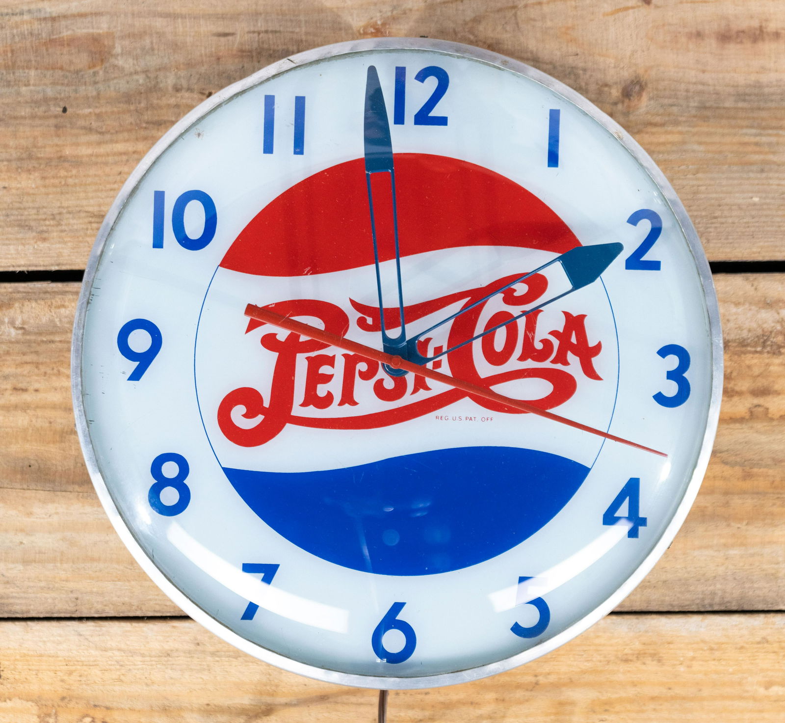 15" Pepsi Light Up Clock 9+ (1 of 2)