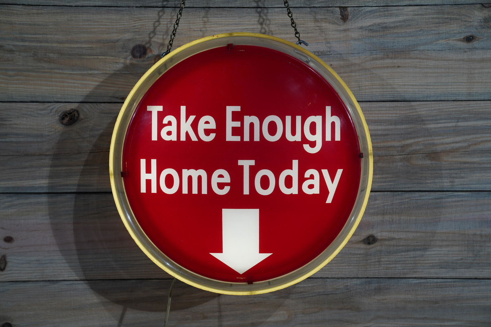 Coca-Cola Take Enough Home Today Halo Lighted Sign 8.25 (1 of 10)