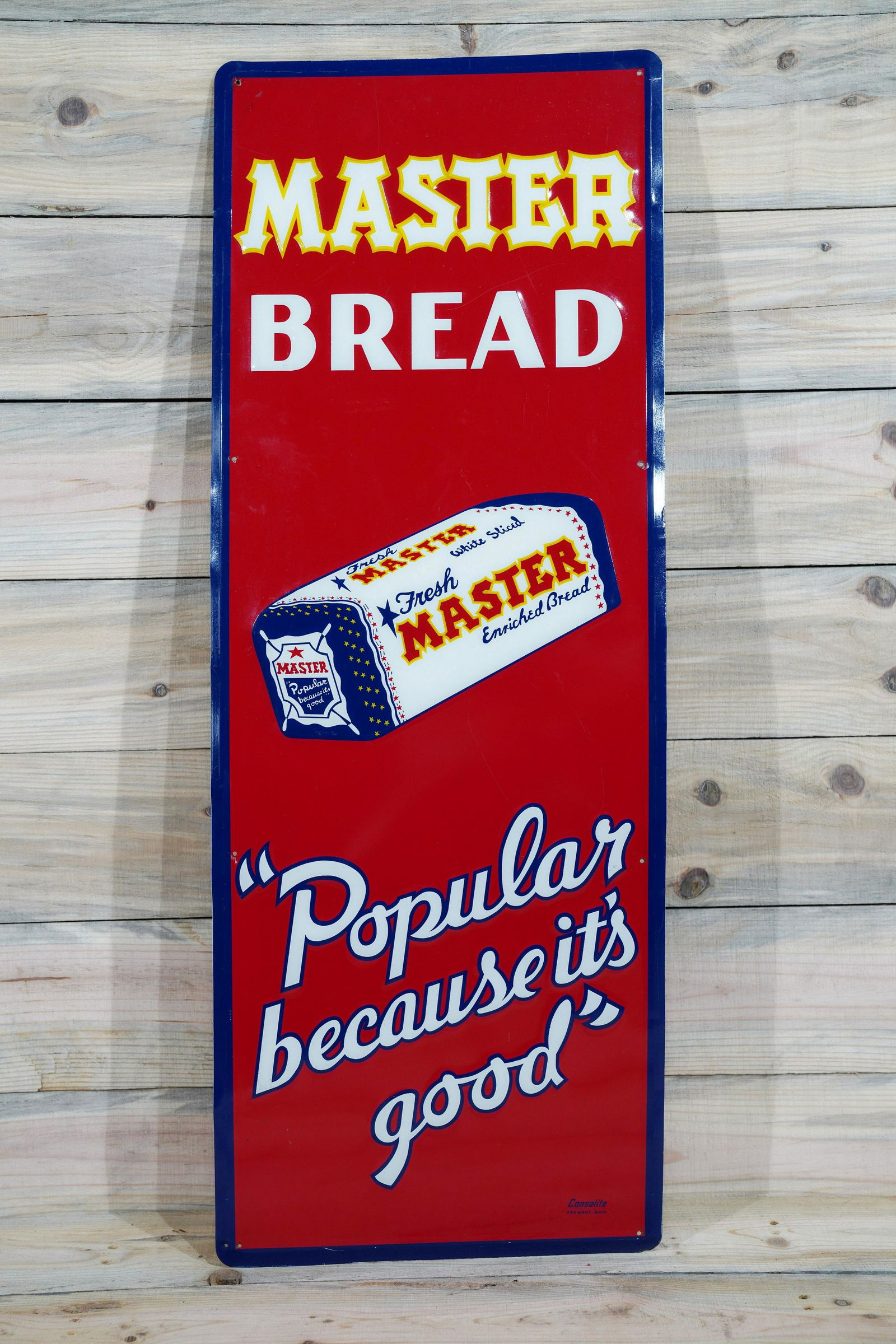 Master Bread Popular b/c It's Good SST Emb Sign TAC 9 (1 of 2)