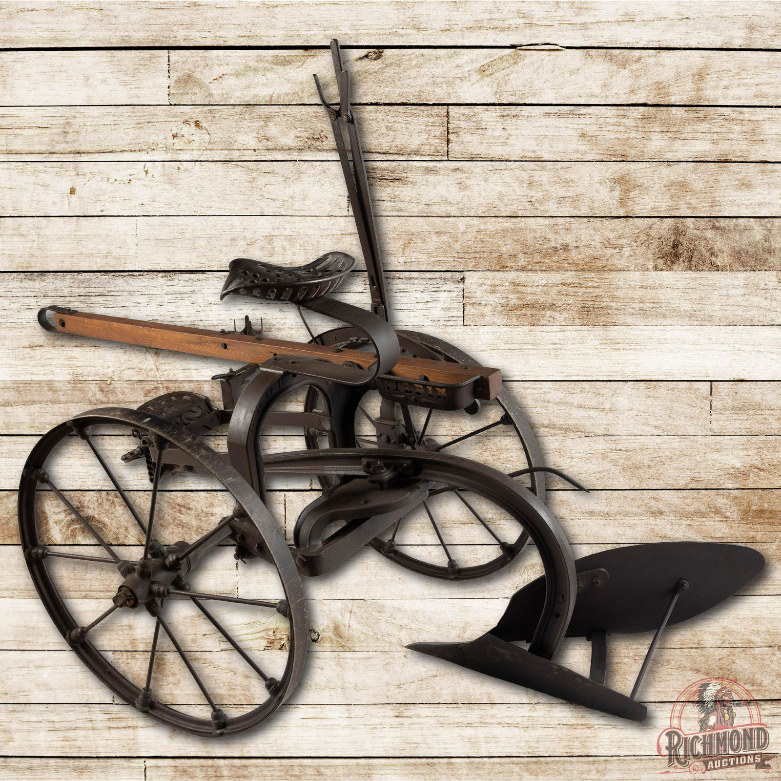 Incredible 1870's Deere & Company Gilpin Sulky Plow (1 of 8)