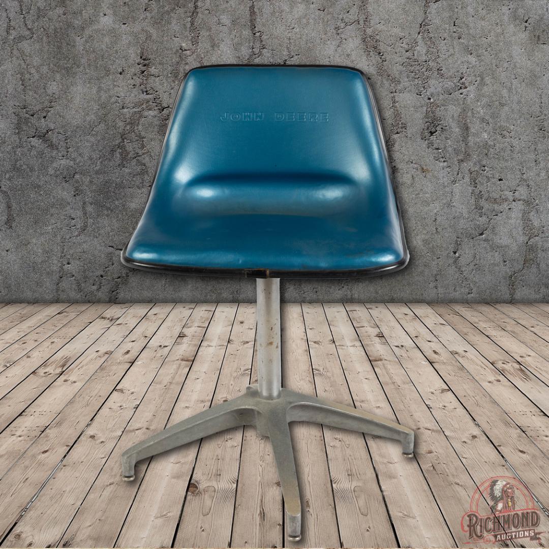 John Deere Lawn & Garden Tractor Blue Dealership Seat (1 of 5)