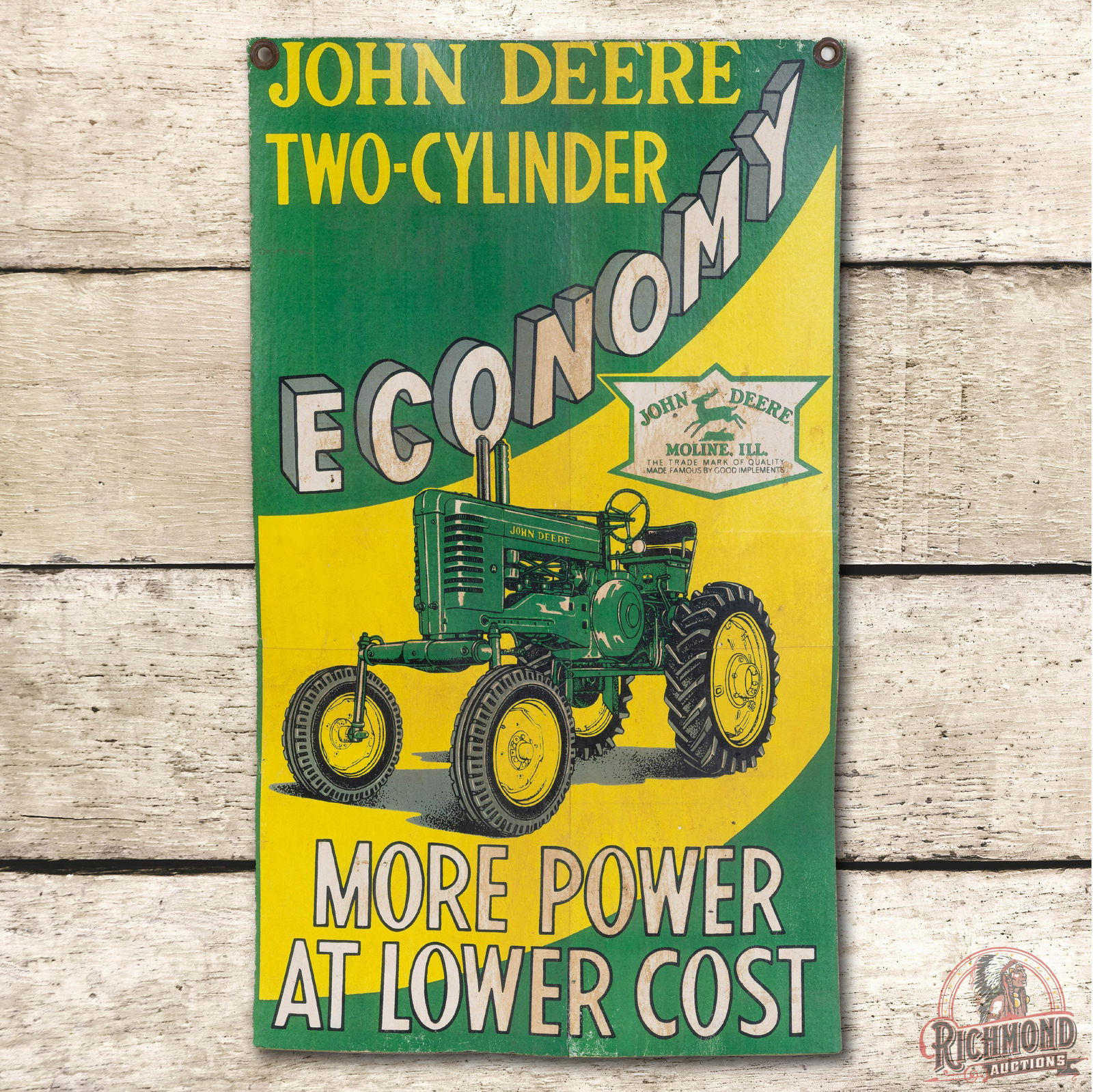 John Deere 2-Cylinder Model A High-Crop Tractor Poster (1 of 3)