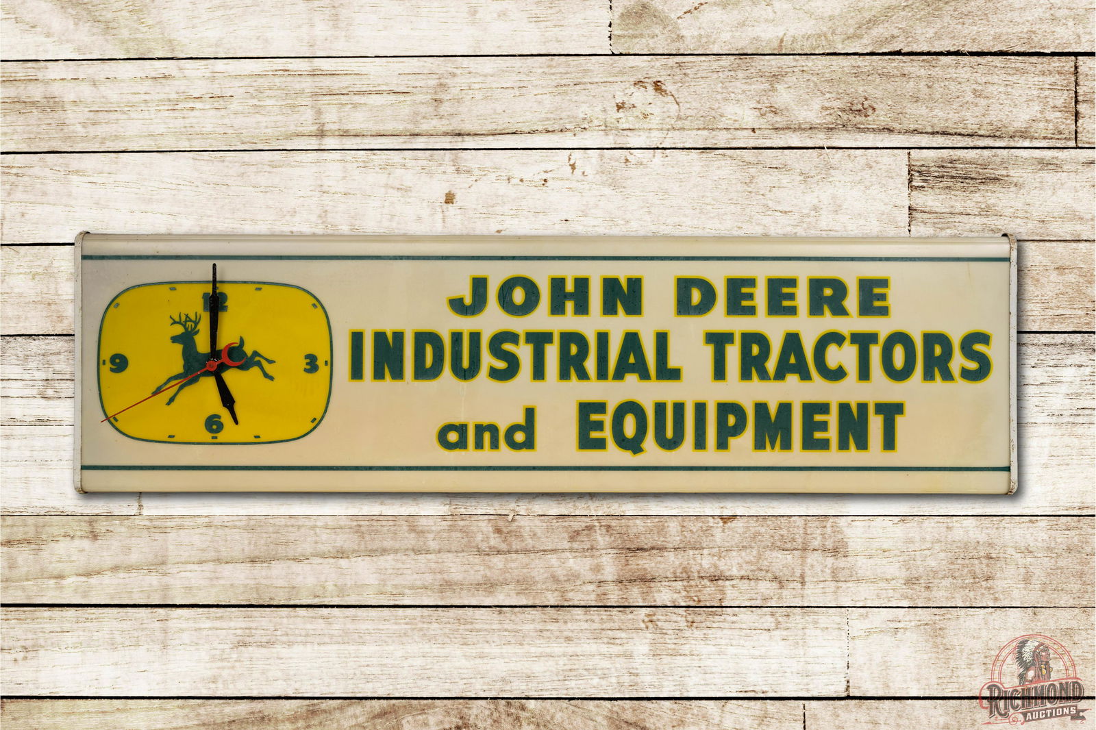 John Deere Industrial Tractors & Equipment Lighted Sign (1 of 4)