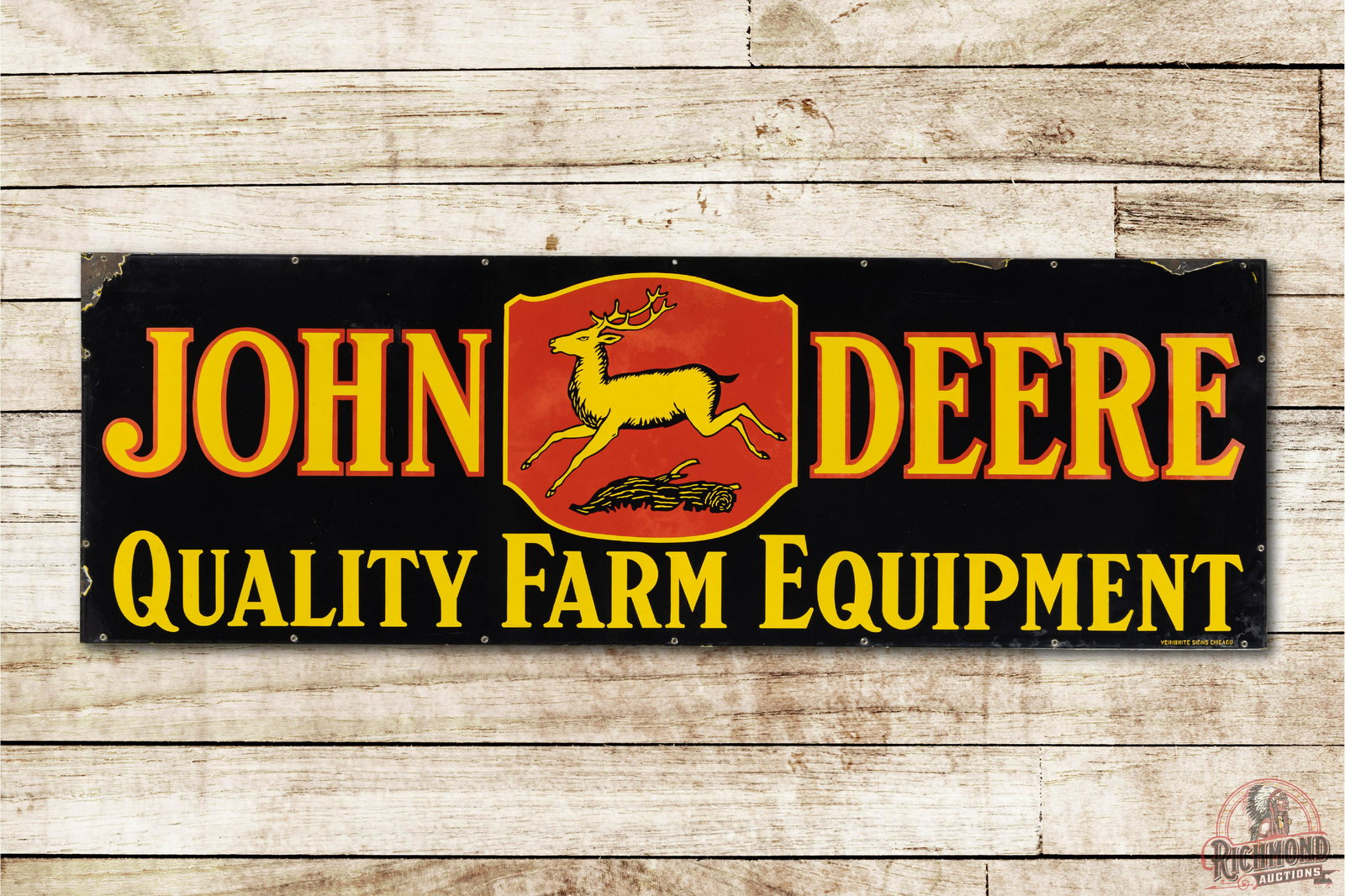 6' John Deere 4-Legged Quality Farm Equipment SSP Sign (1 of 3)