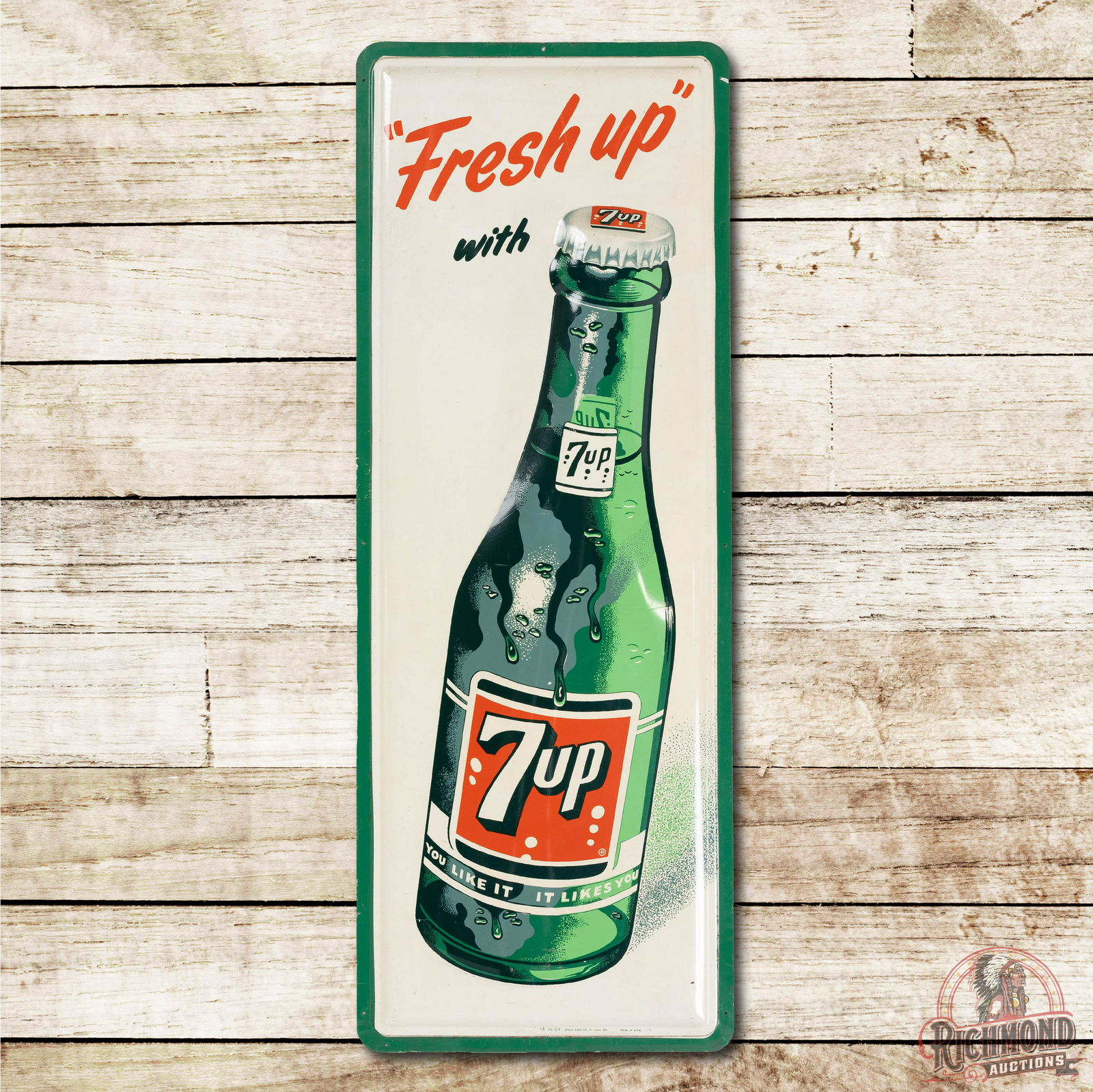 7up アメリカンヴィンテージ風 セブンアップグラス アメリカンビンテージ 7up The Uncola