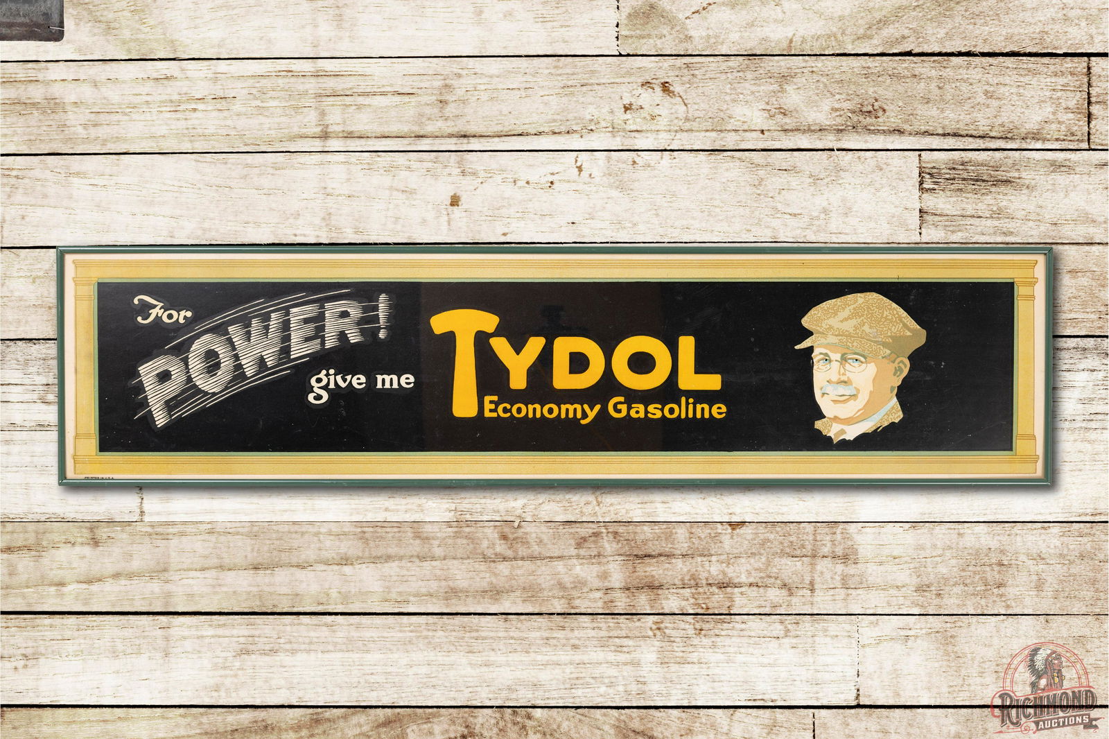 Tydol Economy Gasoline Framed Poster (1 of 3)