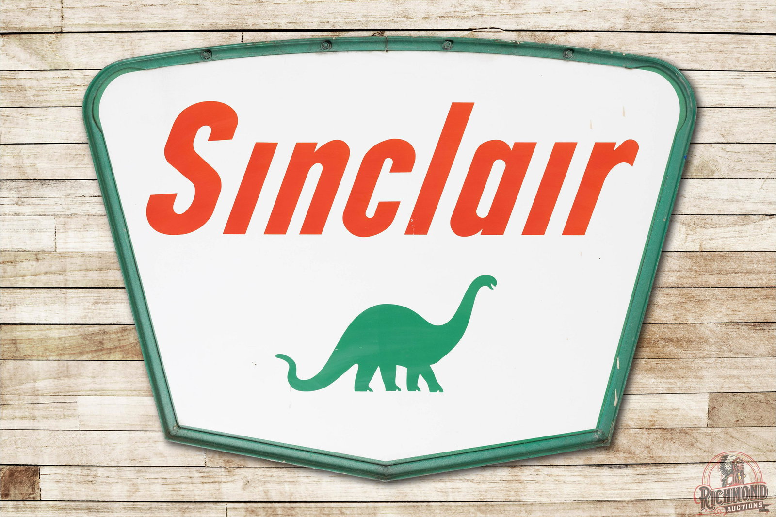 Sinclair & Dino DS Porcelain ID Sign & Ring TAC 9 & 9C (1 of 3)