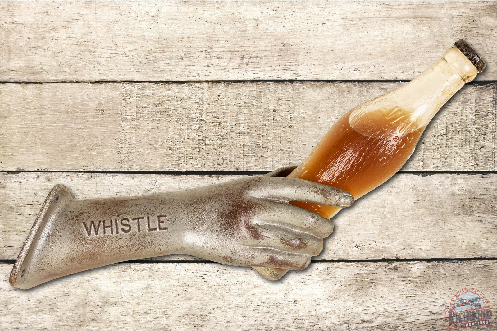 Whistle 3D Wall Mount Display w/ Bottle & Right Hand (1 of 5)