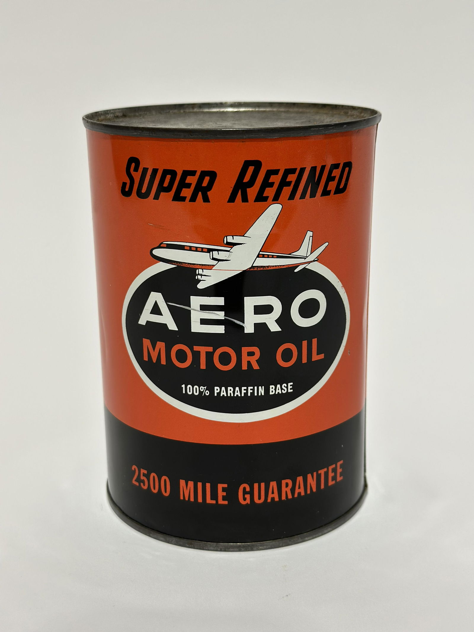 Super Refined Aero Motor Oil Quart Can (1 of 3)