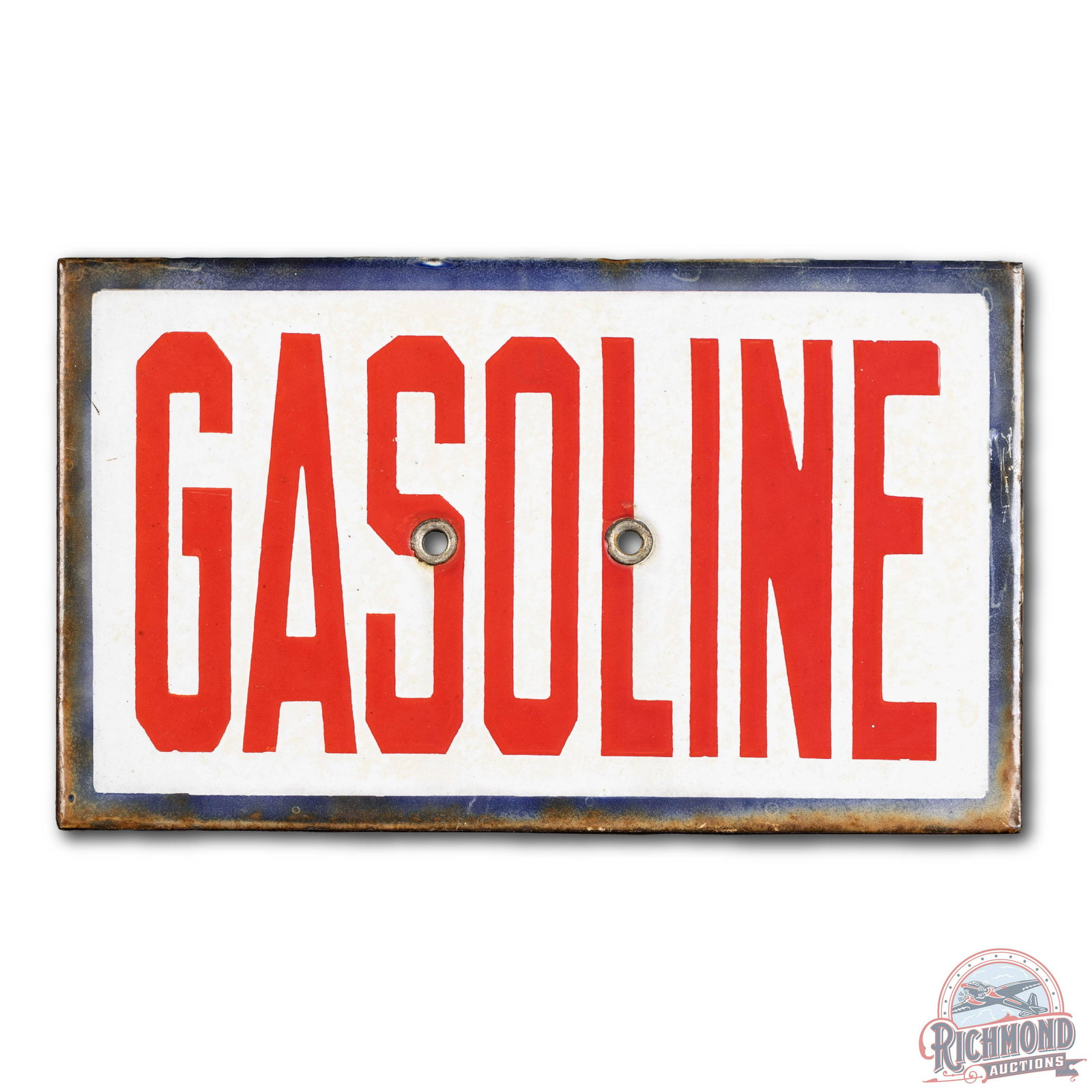 Porcelain Gasoline Sign (1 of 1)
