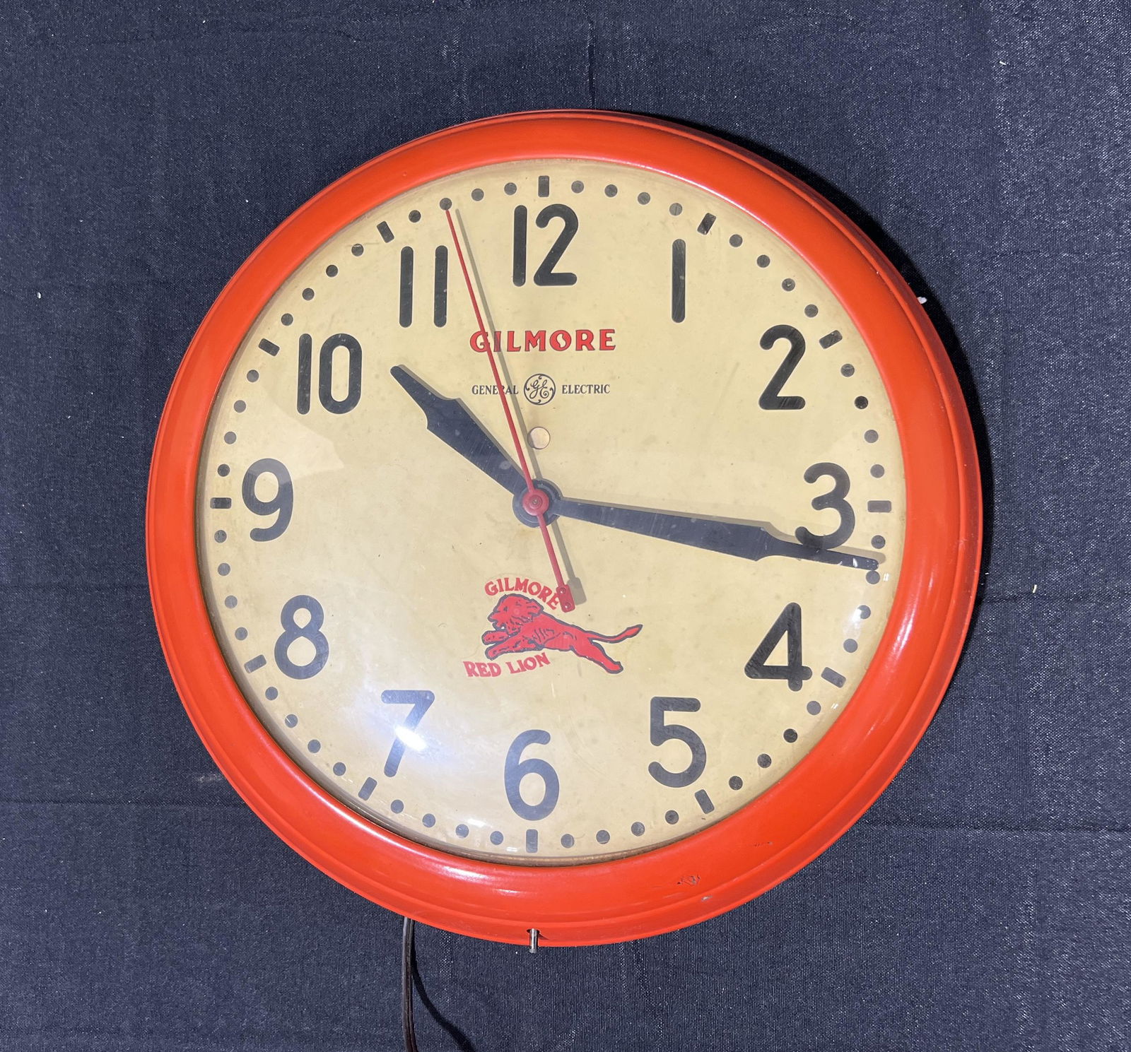 General Electric Clock w/ Added Gilmore Decals (1 of 2)