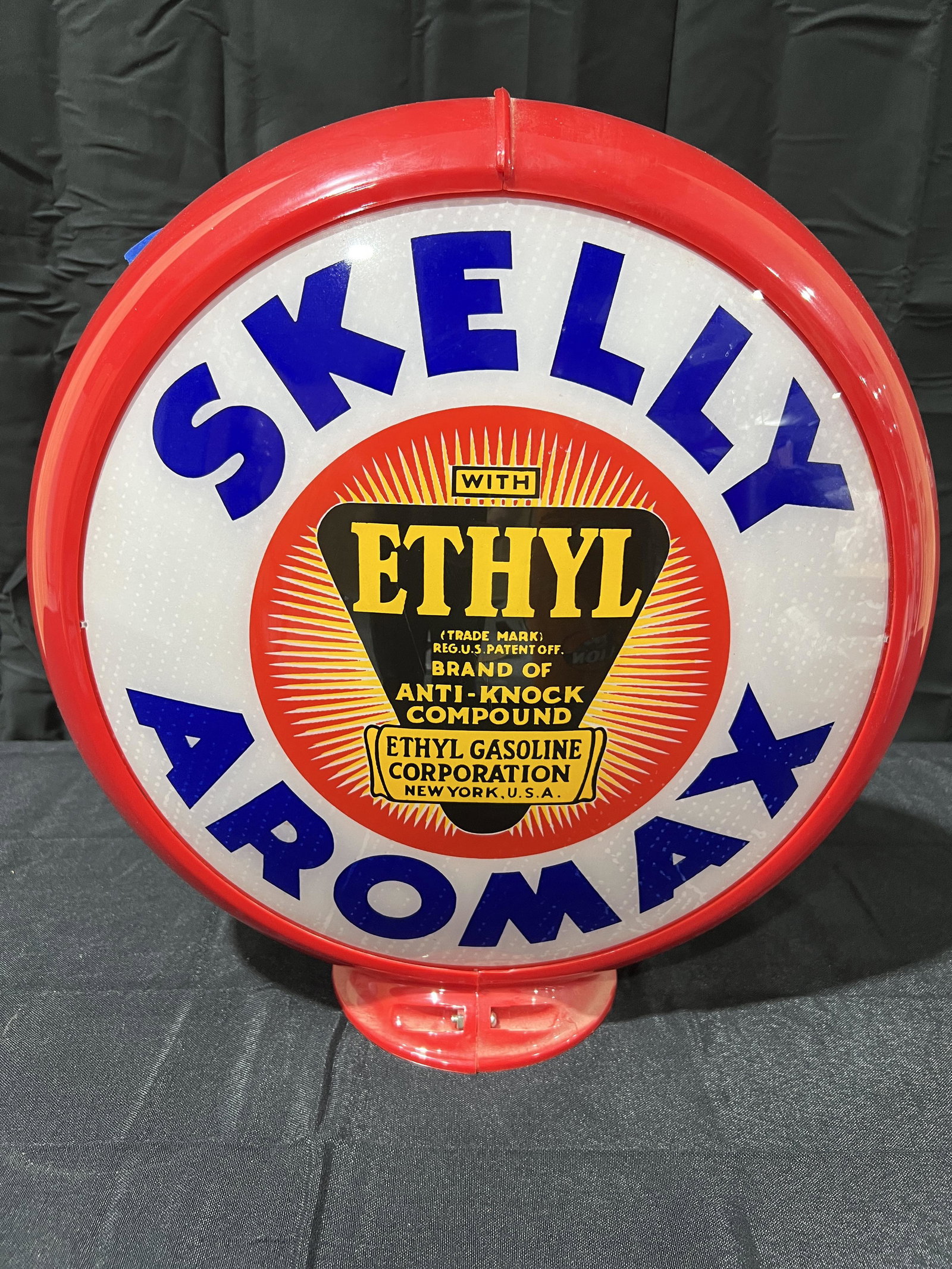 Skelly Aromax Ethyl Complete 13.5" Gas Globe (1 of 2)