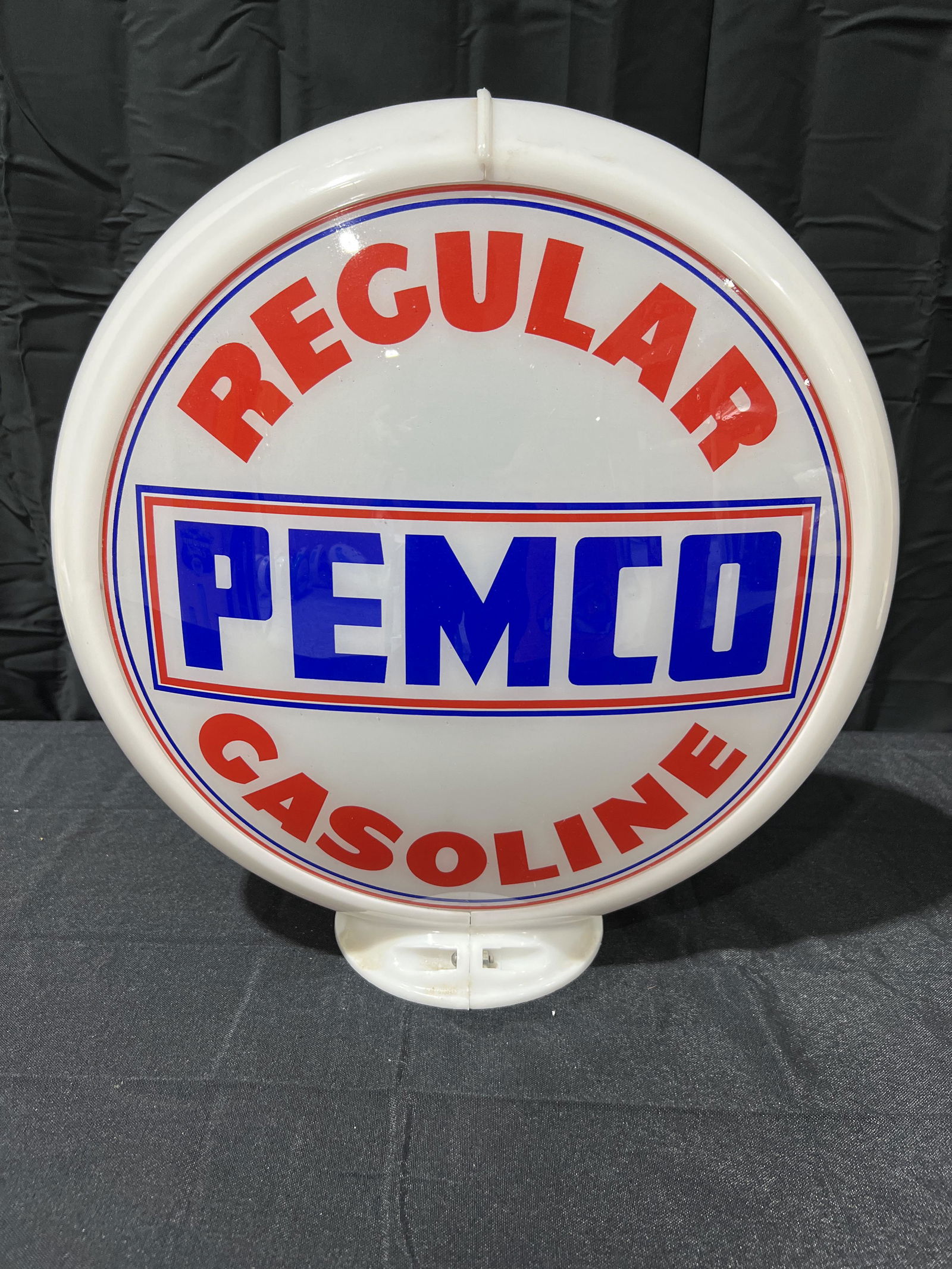 Pemco Regular Gasoline Complete 13.5" Gas Globe (1 of 2)