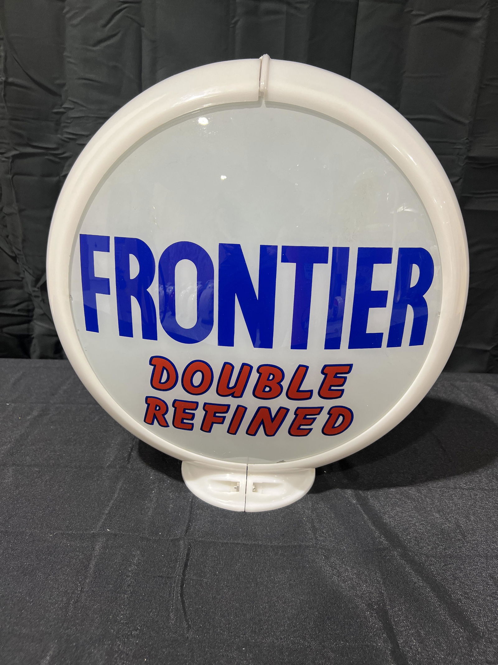 Frontier Double Refined Complete 13.5" Gas Pump Globe (1 of 2)