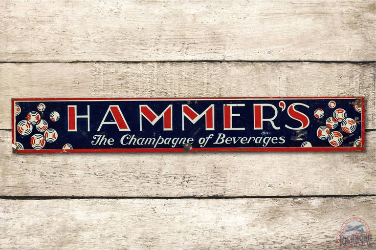 Hammer's The Champagne Of Beverages Tin Sign