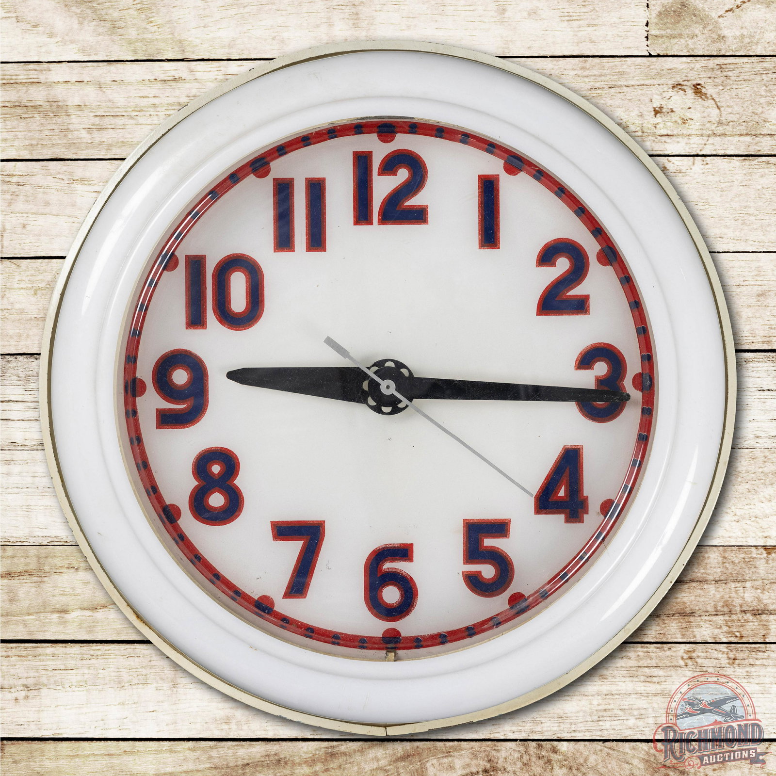 Electric Neon Clock Co. Cleveland Neon Clock (1 of 4)