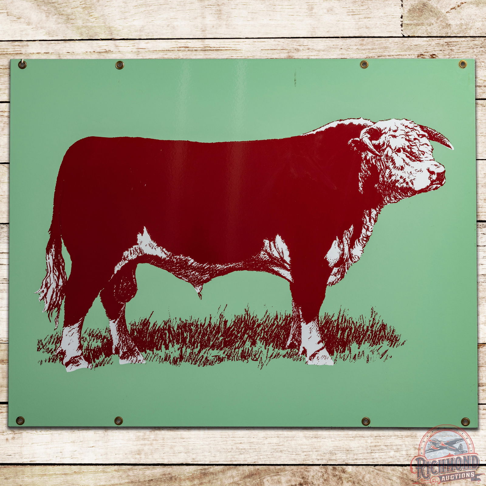 Texas Hereford Association Dsp Sign 9.25 & 9 Auction