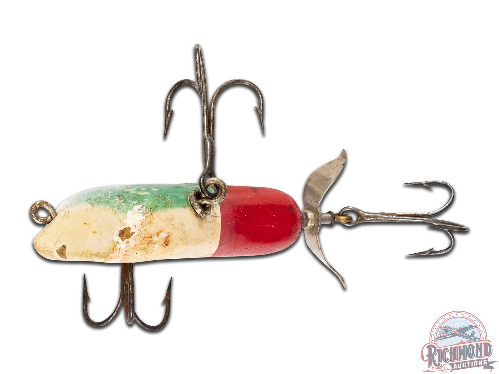 Howeõs Vacuum Bait Special Order Green Crackle Back Fishing Lure Auction