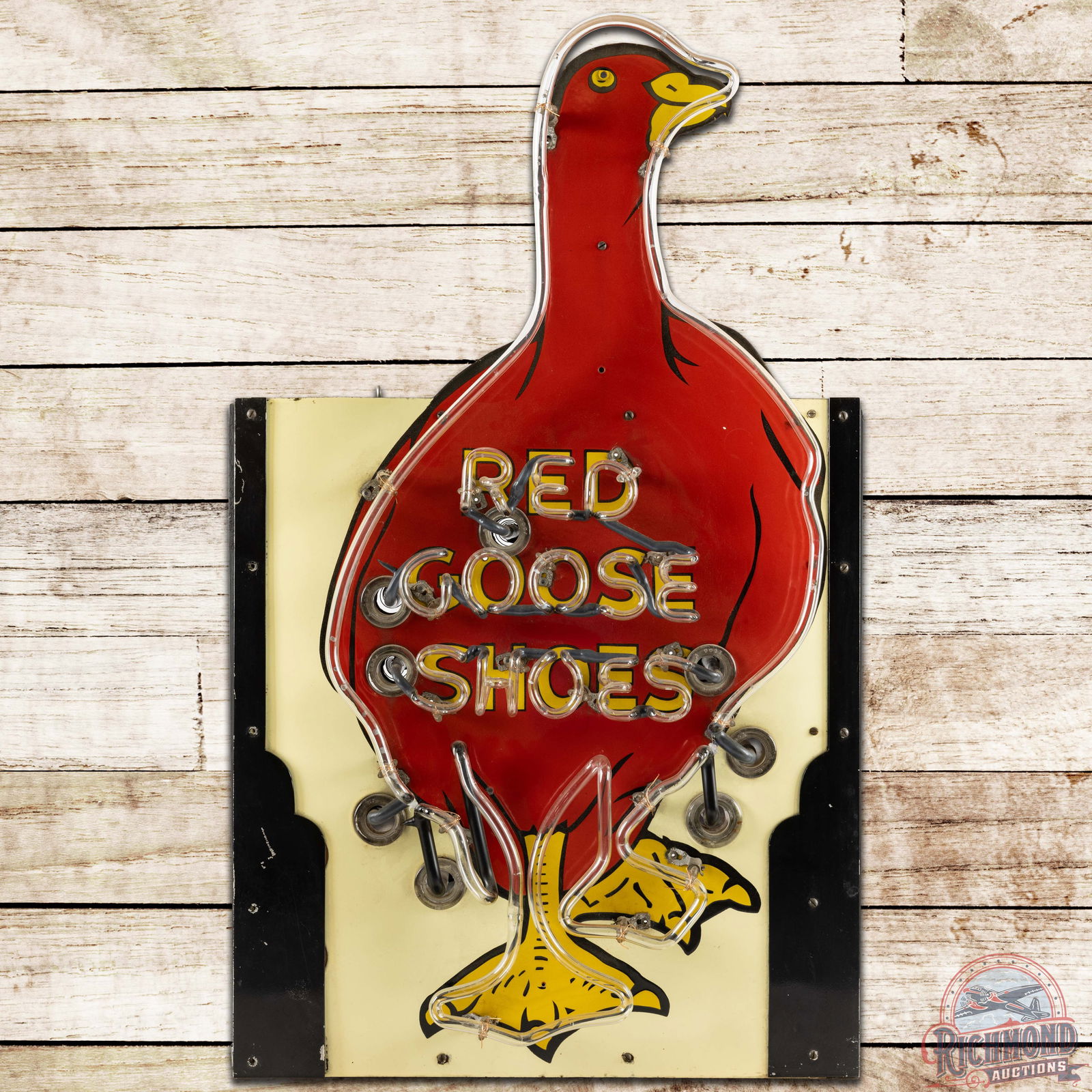 Red Goose Shoes Die Cut SSP Neon Sign (1 of 4)