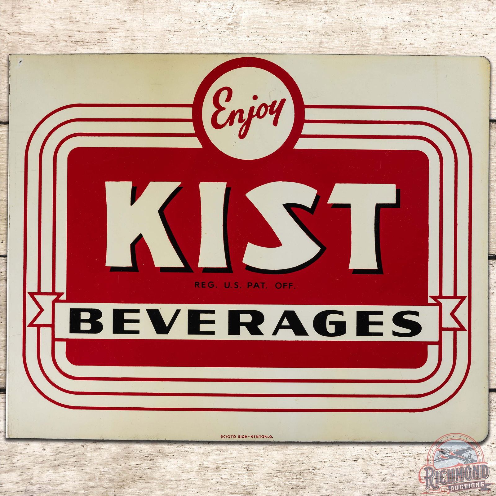 Enjoy Kist Beverages DST Flange Sign (1 of 4)
